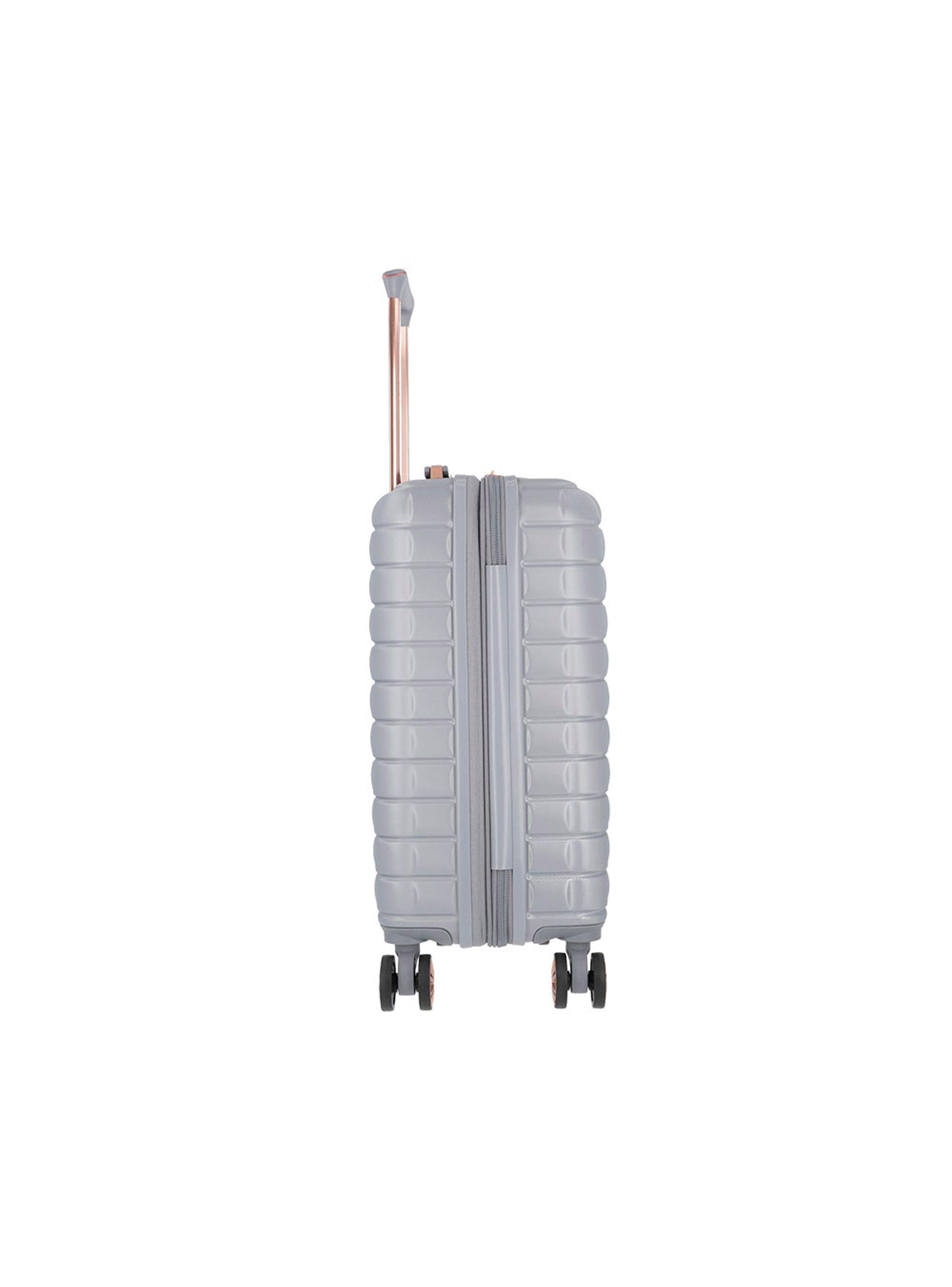 Maleta de Cabina Saxoline Spinwave Gris-5