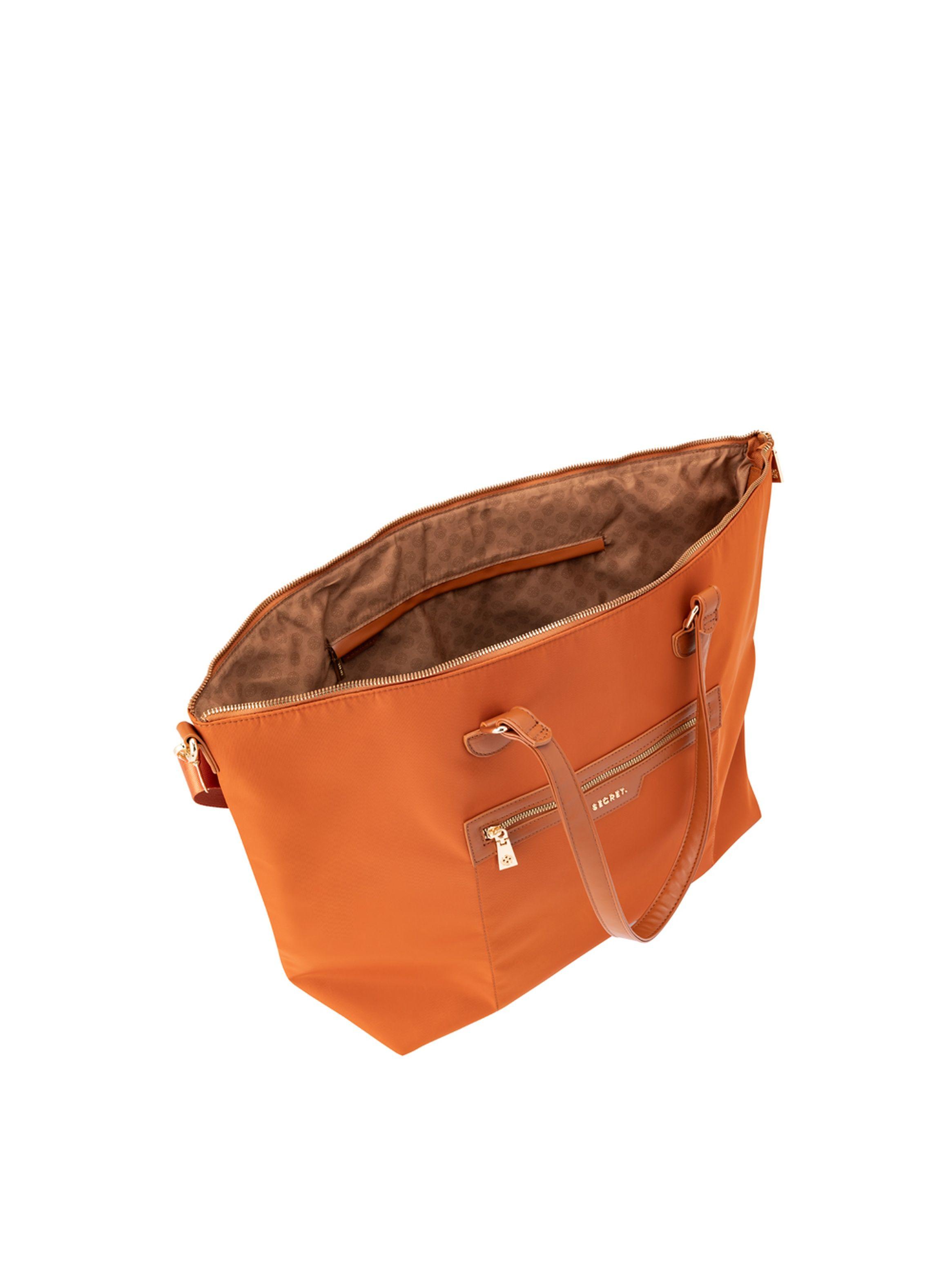 Cartera Tote Secret Zurich FW24 Café L-3