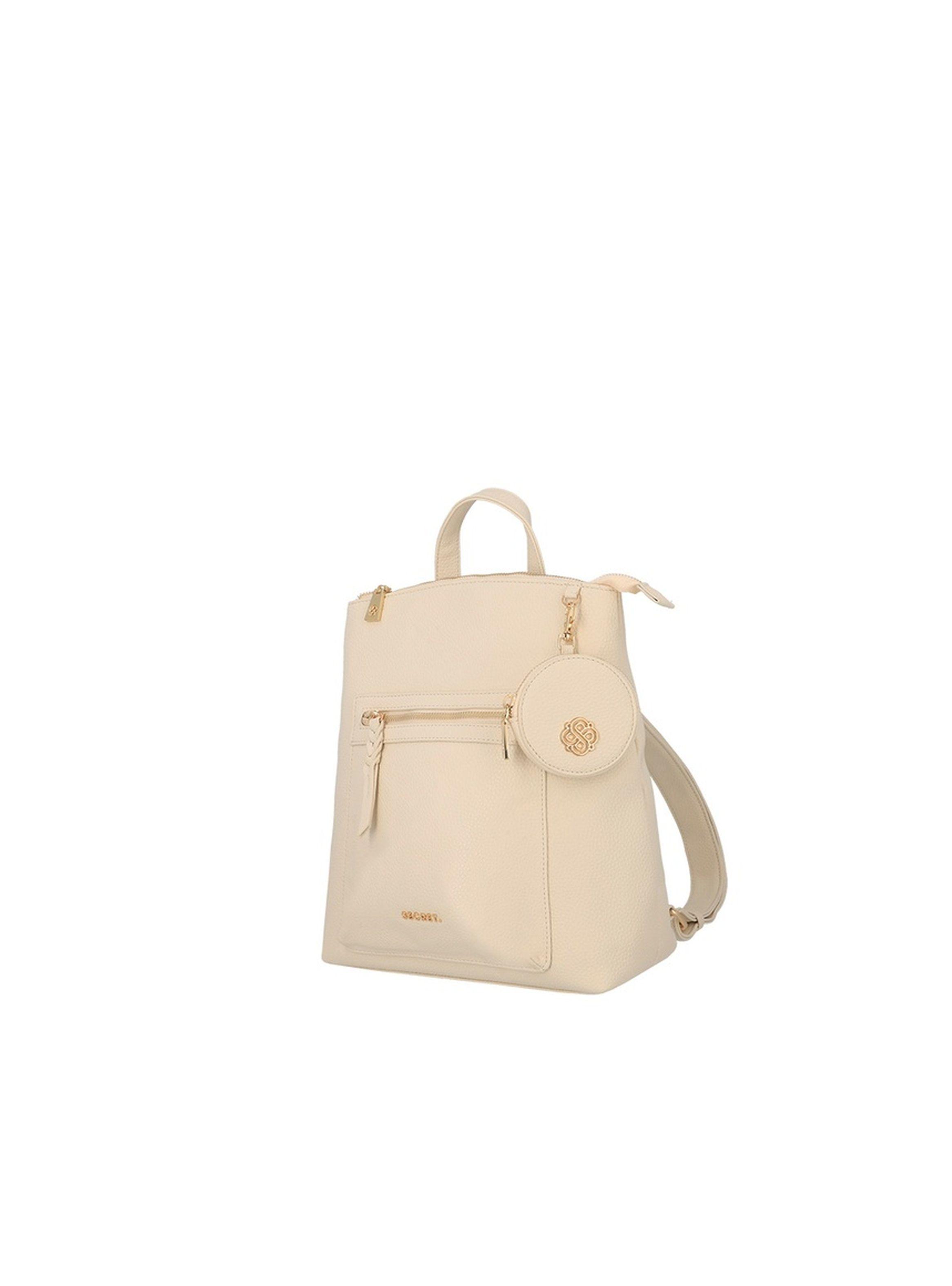 Mochila Secret Ibiza FW25 M Beige-1