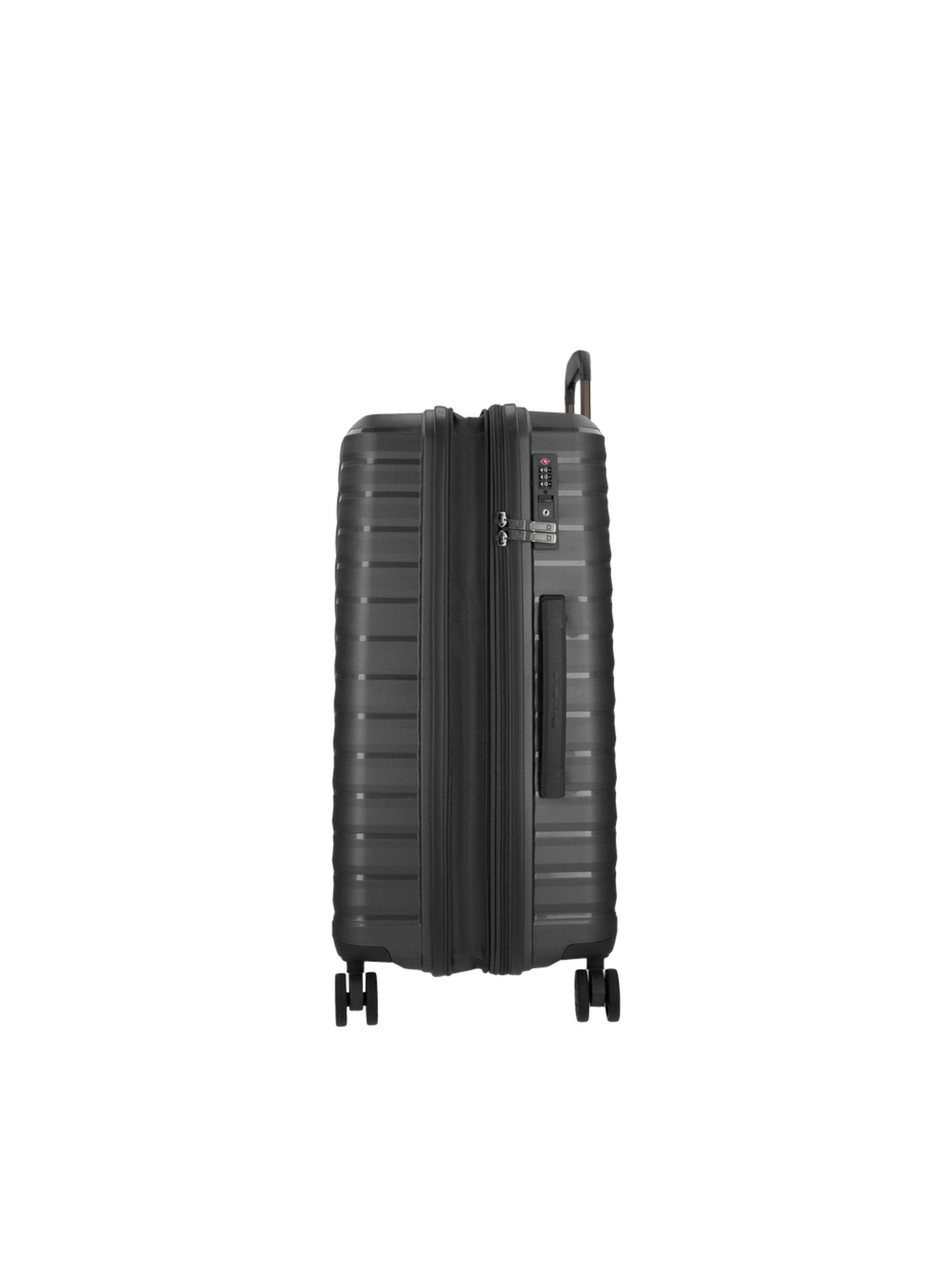 Maleta Mediana Saxoline Titanium Negro-6