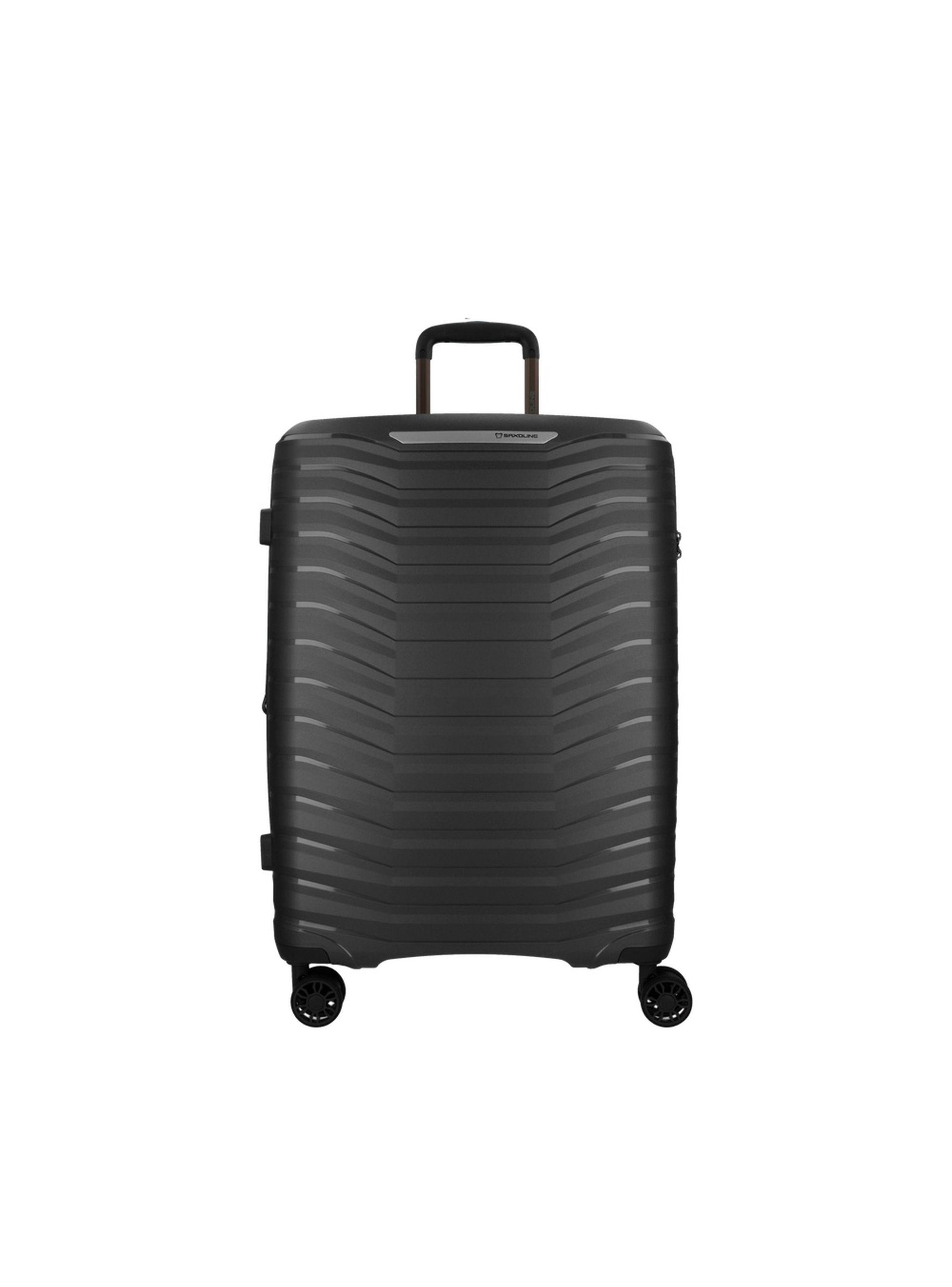Maleta Mediana Saxoline Titanium Negro-0