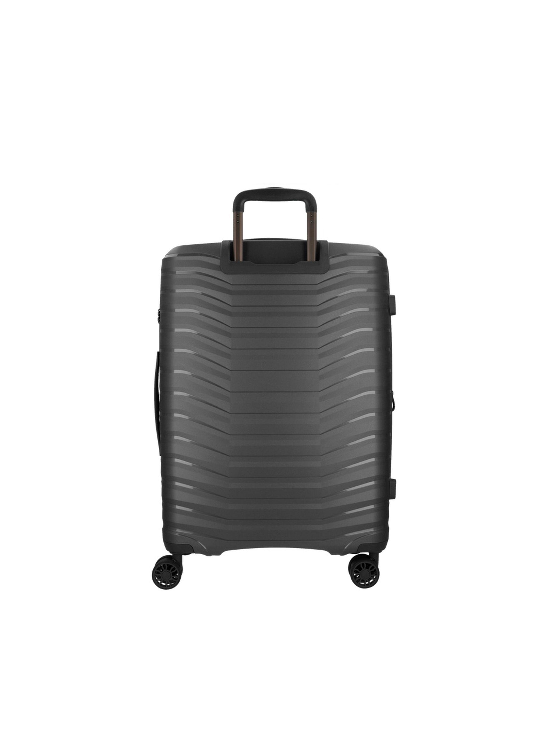 Maleta Mediana Saxoline Titanium Negro-2