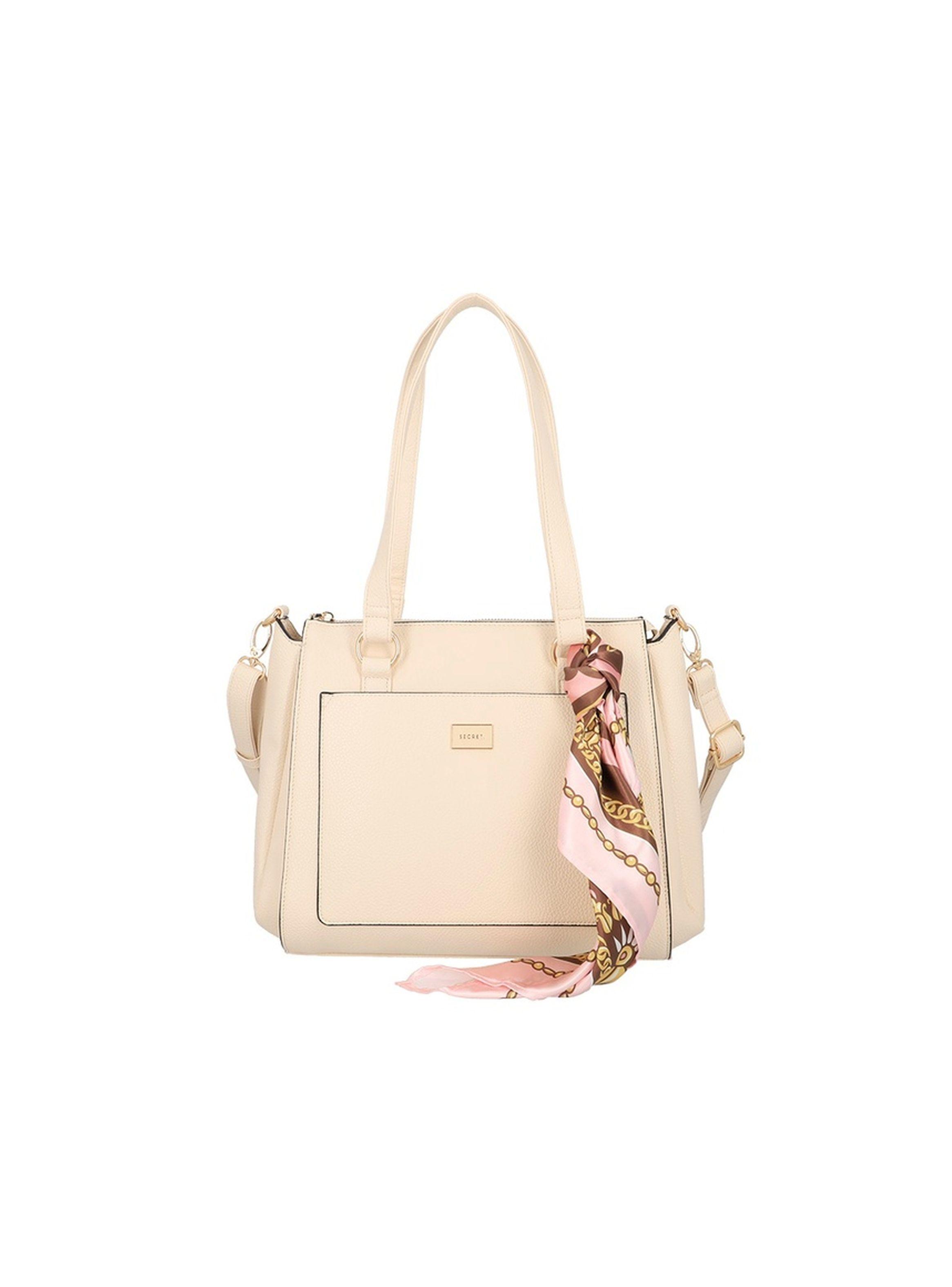 Cartera de hombro Secret Riga FW25 L Beige-0