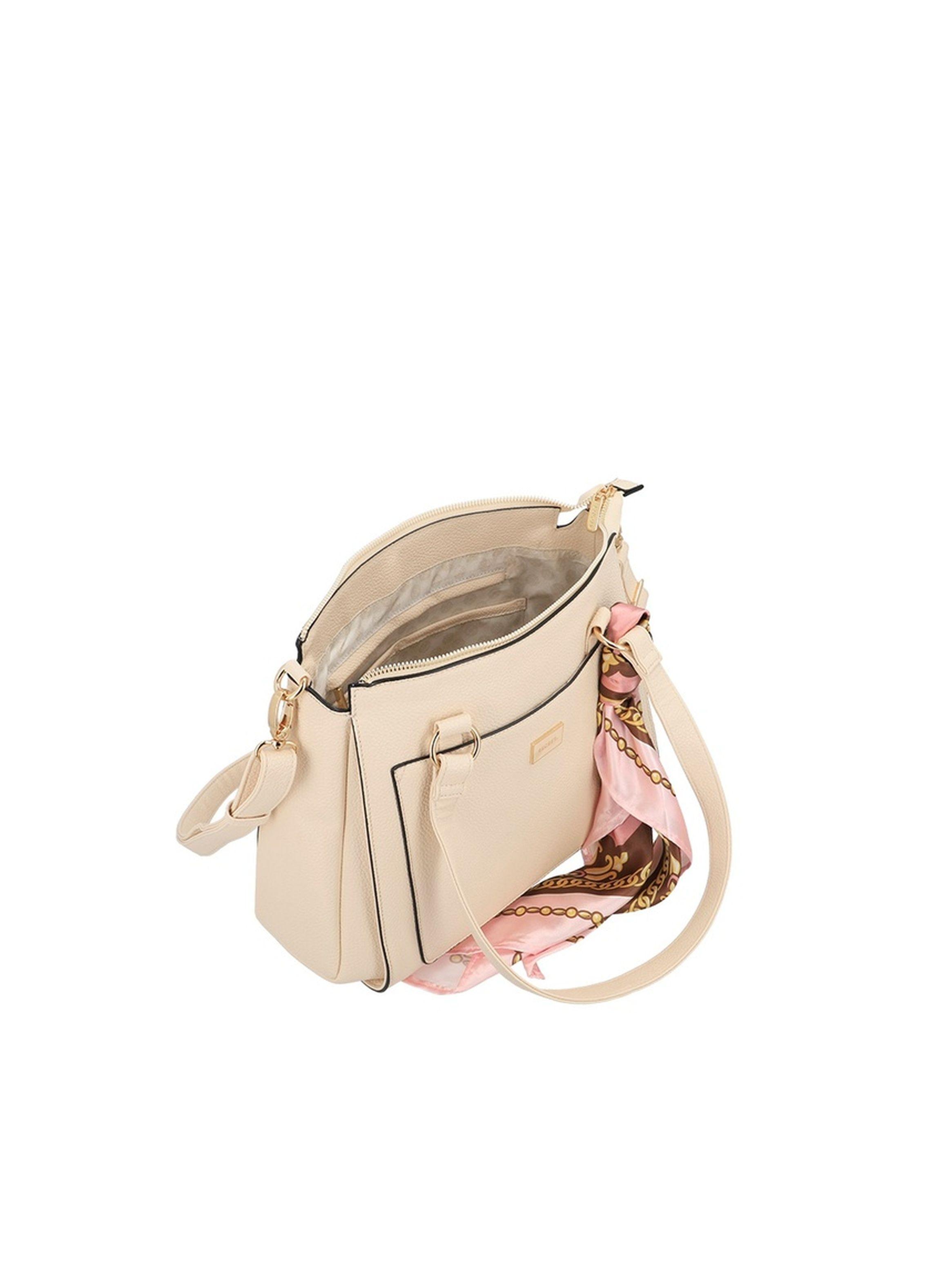 Cartera de hombro Secret Riga FW25 L Beige-3