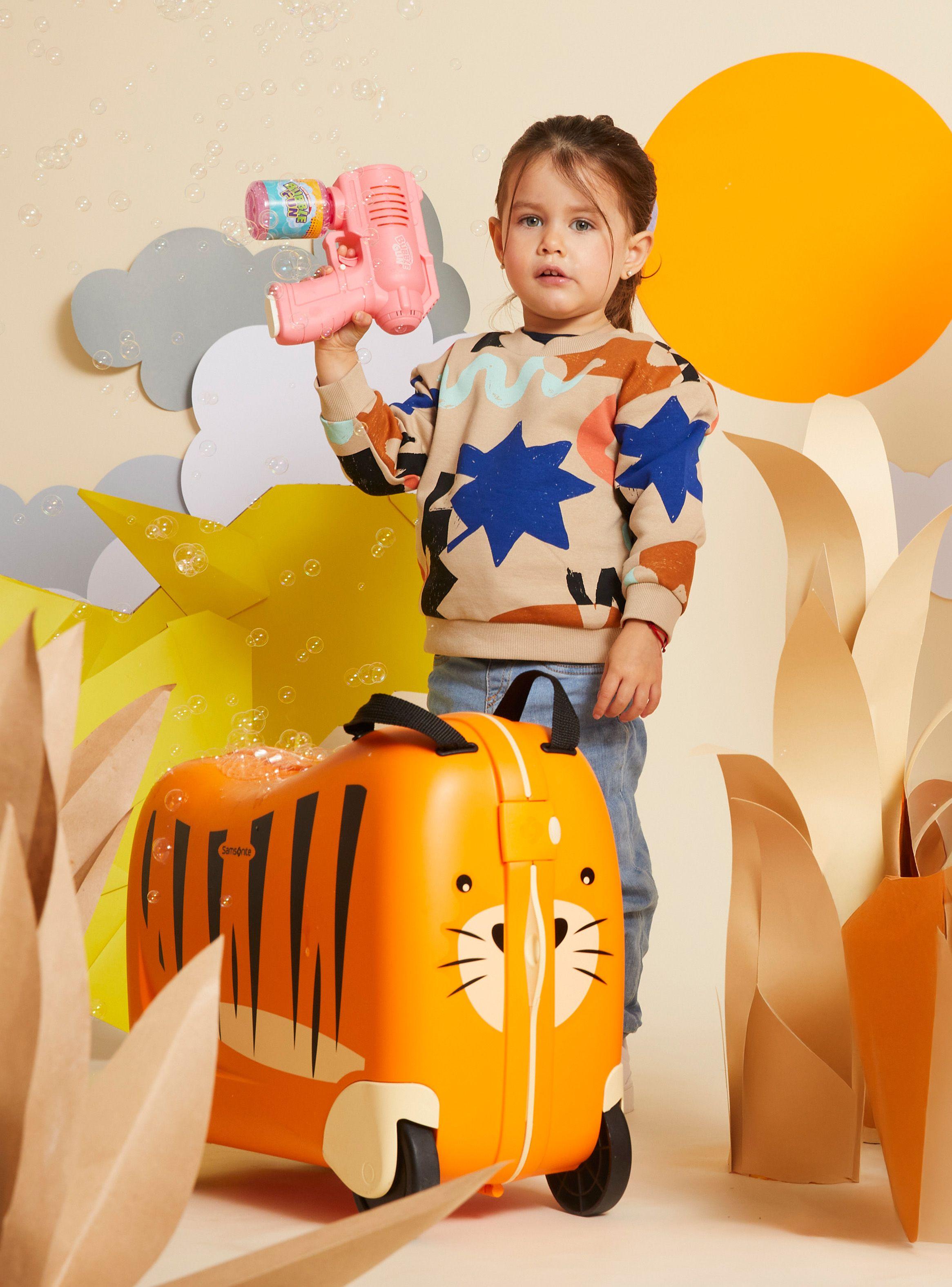 Maleta de Cabina Infantil Saxoline Dream Rider Tigre-3