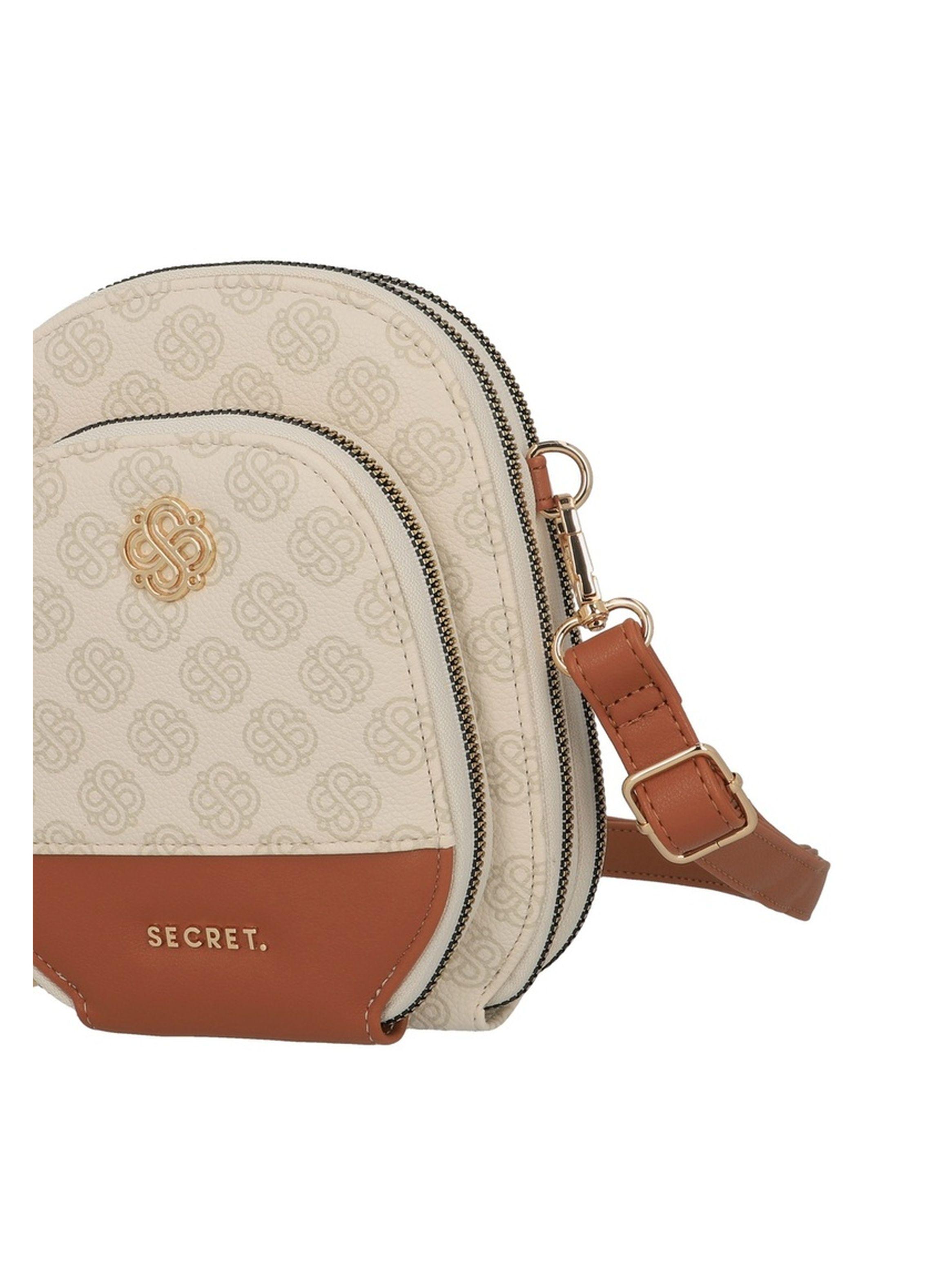 Portacelular Secret Avignon FW25 XL Beige-4