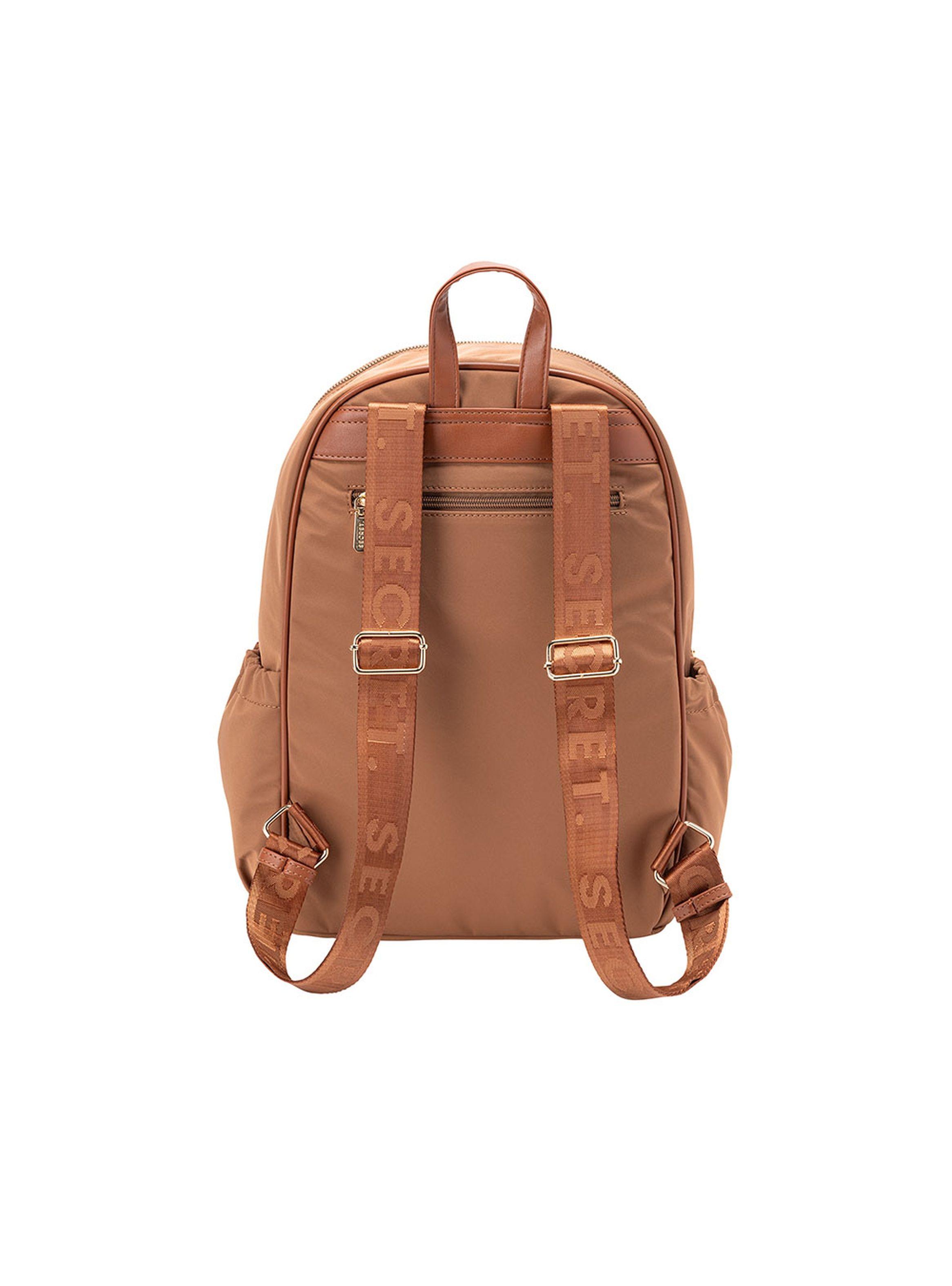 Mochila Notebook Secret Alemania FW24 Café 15"-2