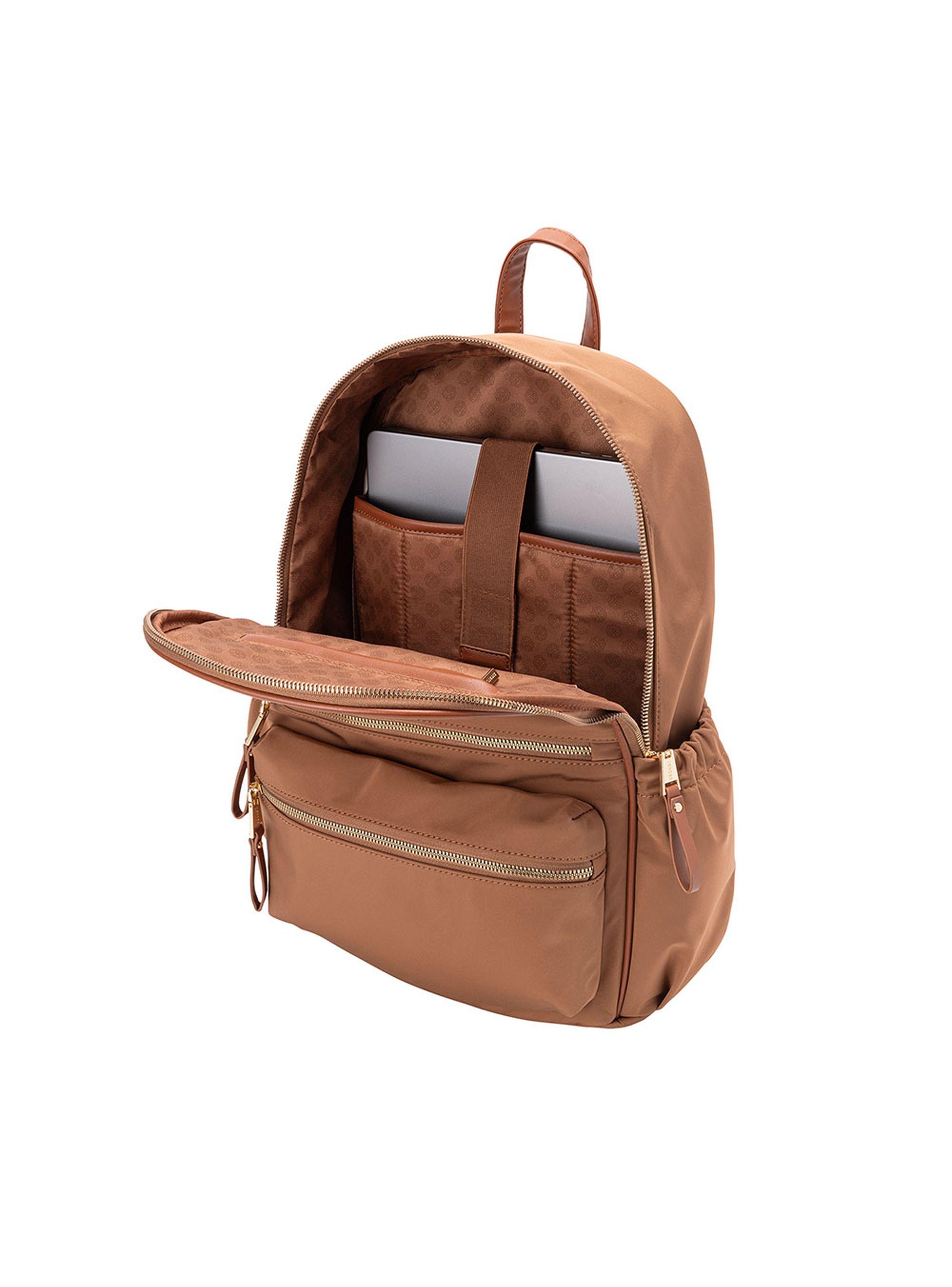 Mochila Notebook Secret Alemania FW24 Café 15"-3