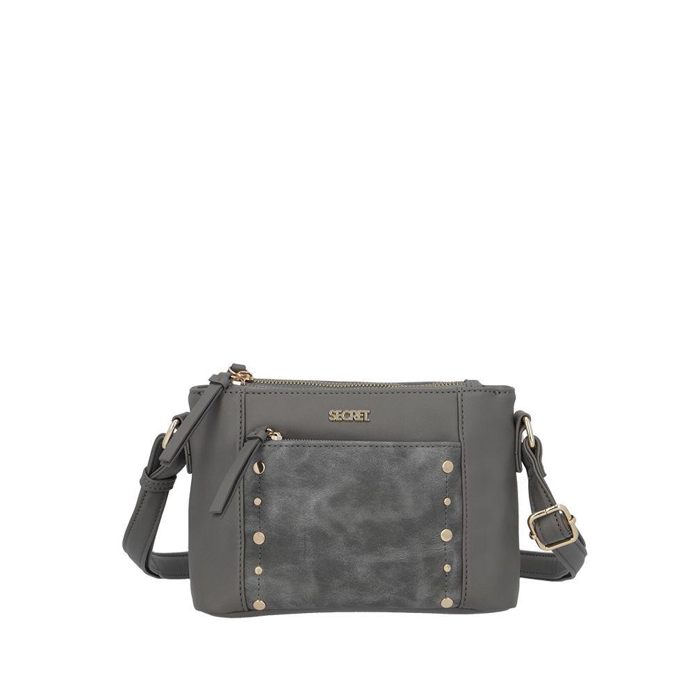 Cartera Mujer Minsk Gris Secret-0