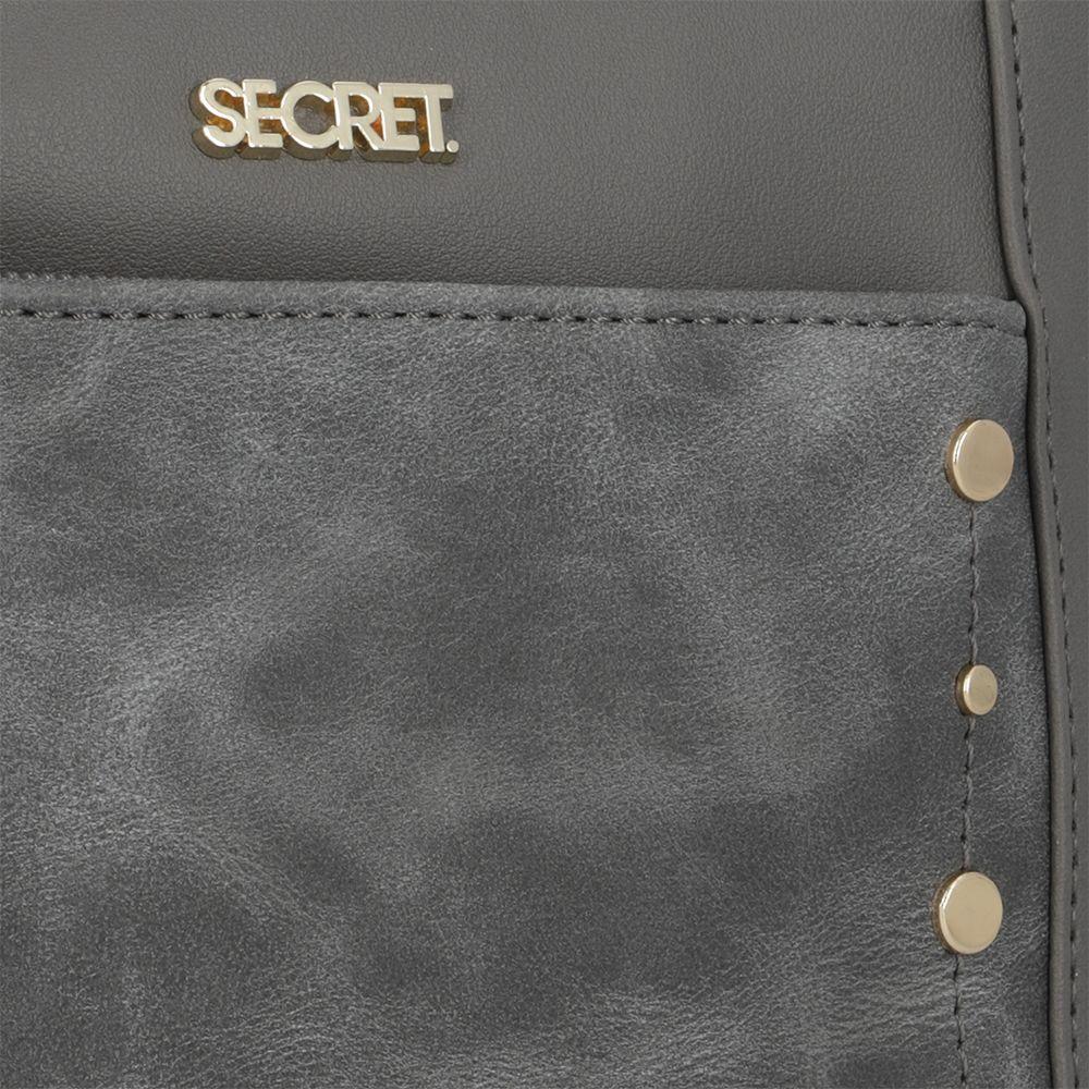 Cartera Mujer Minsk Gris Secret-7