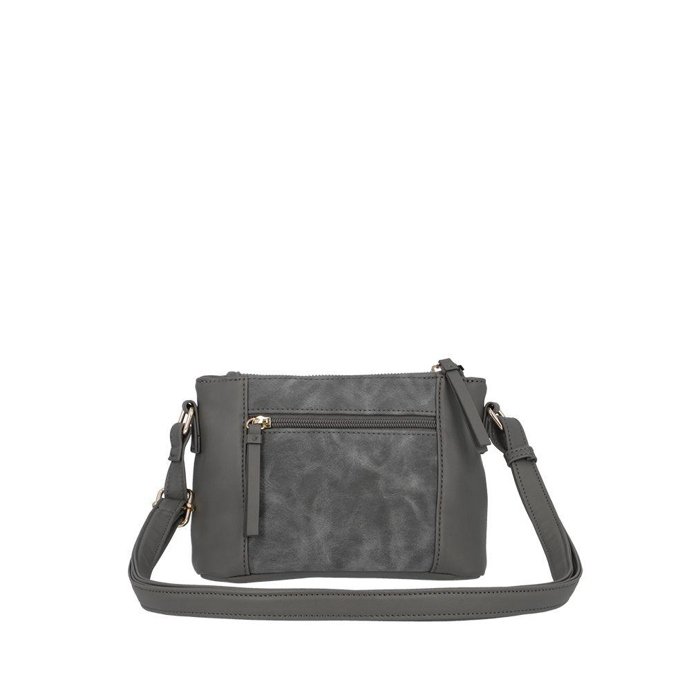 Cartera Mujer Minsk Gris Secret-3