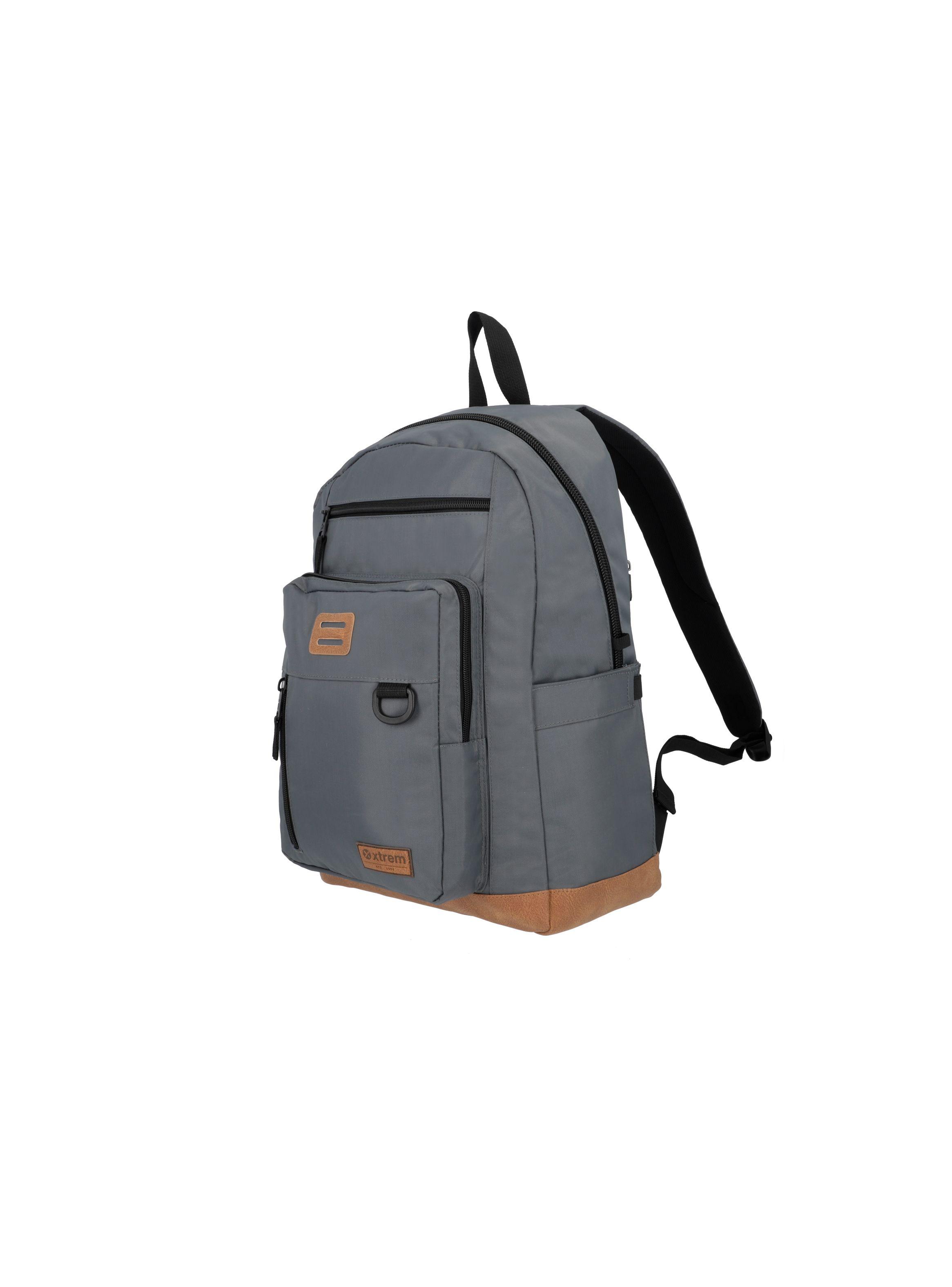 Mochila Notebook Xtrem New Jersey 4XT Gris 16"-1