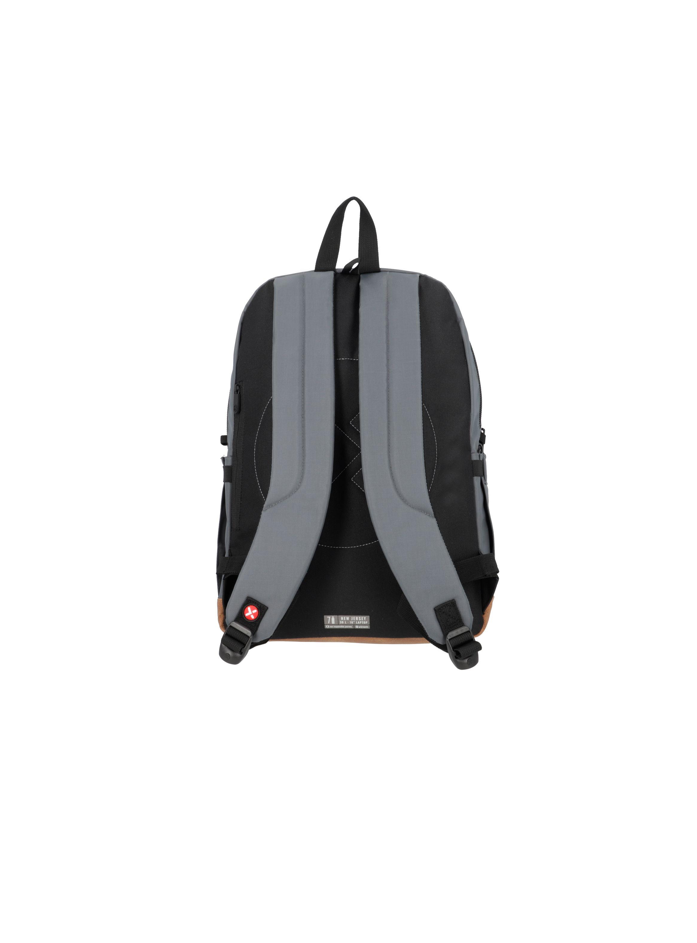Mochila Notebook Xtrem New Jersey 4XT Gris 16"-2