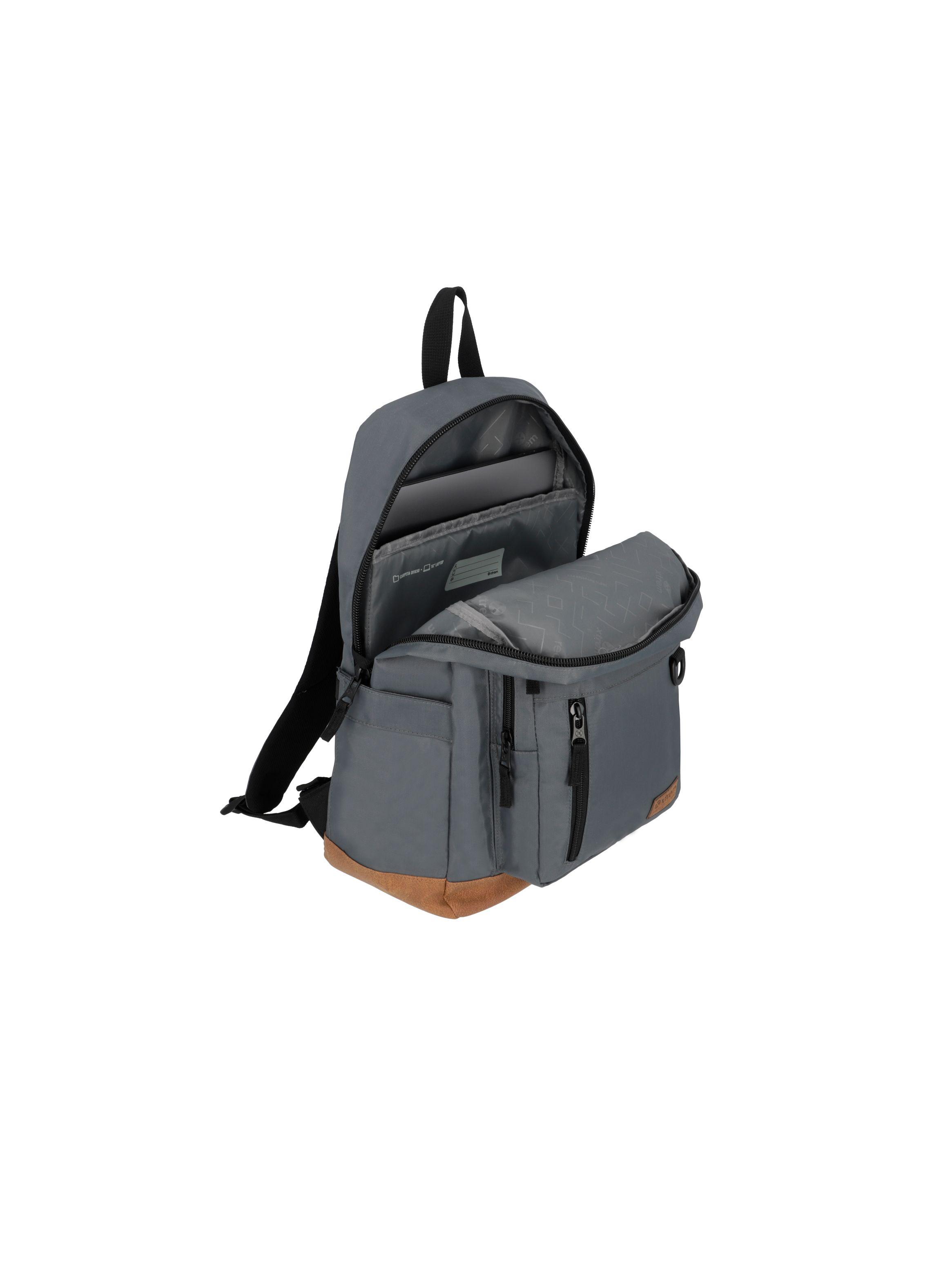 Mochila Notebook Xtrem New Jersey 4XT Gris 16"-3