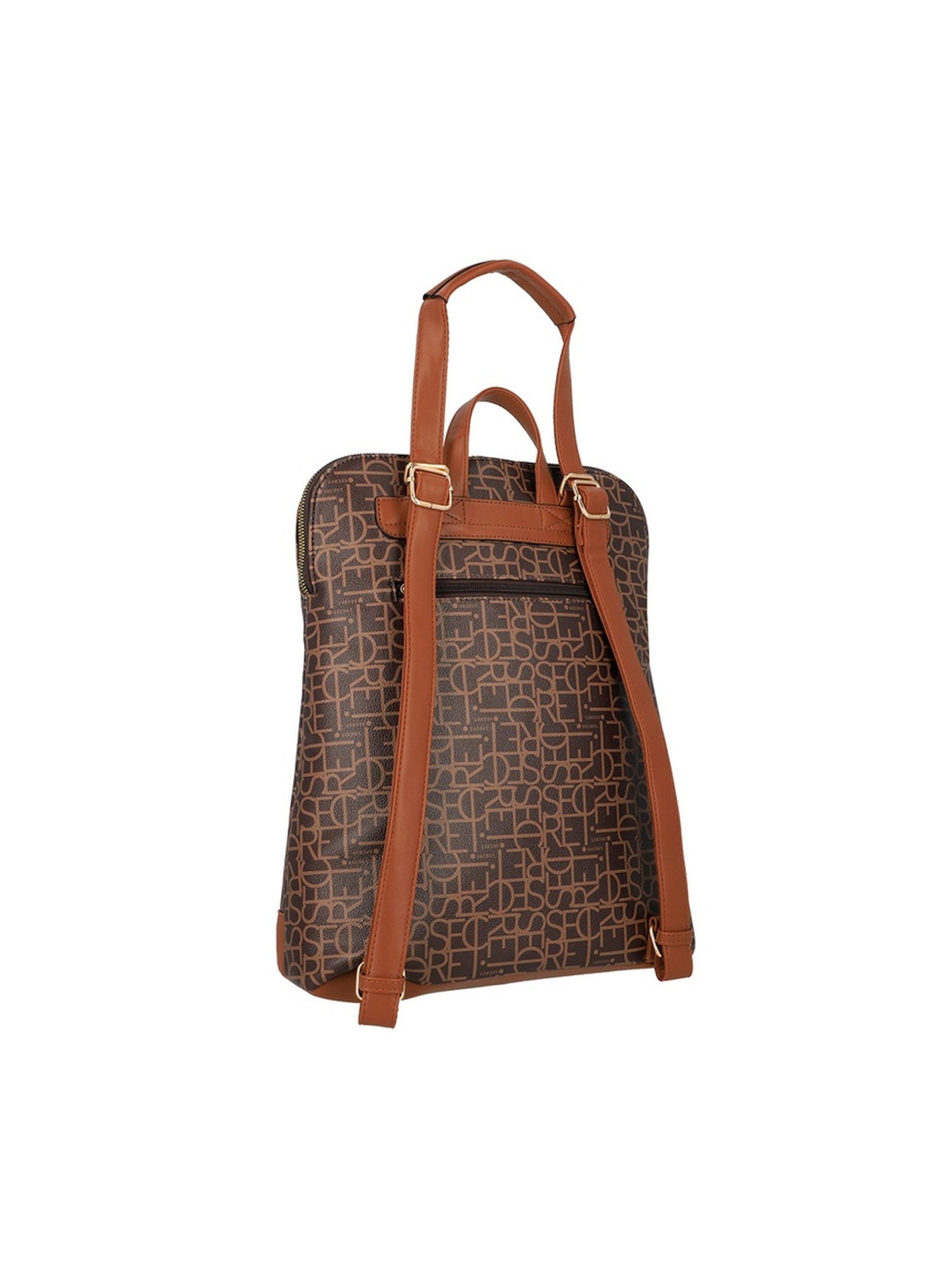 Mochila Notebook Secret Nomega FW25 Café 14"-5