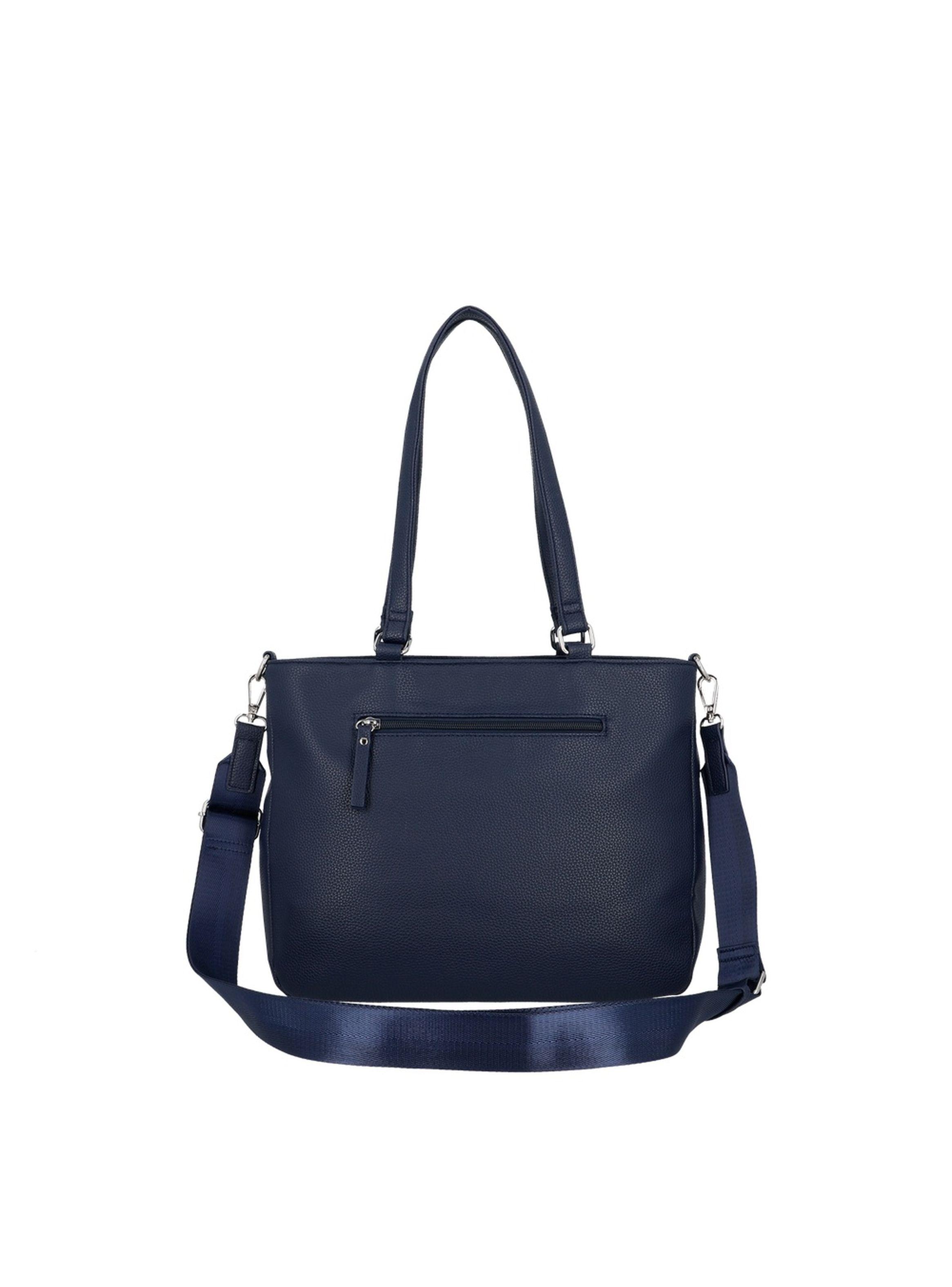 Cartera Tote Secret Malaga ST6 M Azul-2