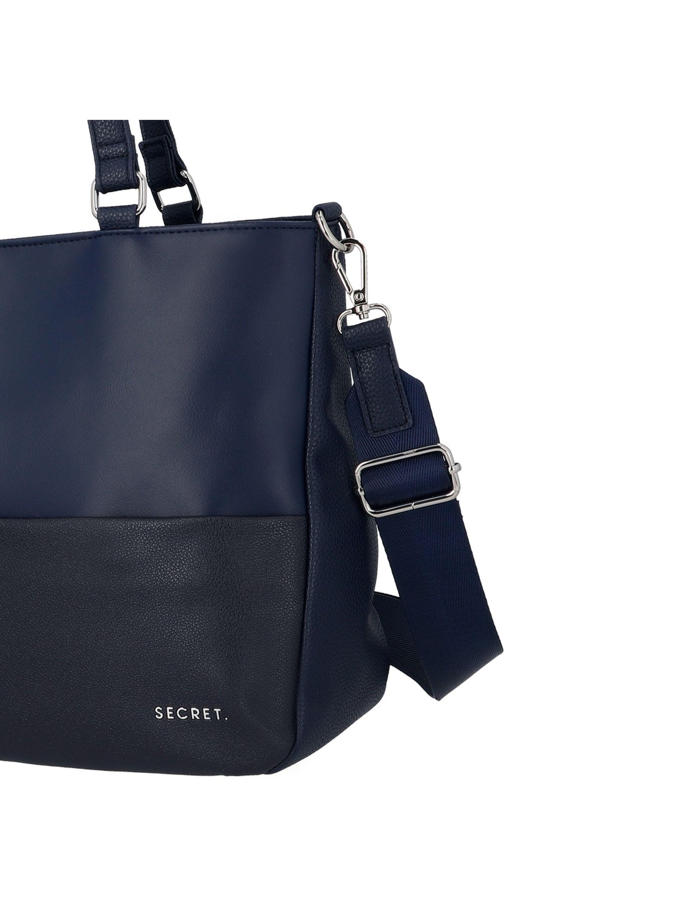 Cartera Tote Secret Malaga ST6 M Azul-4