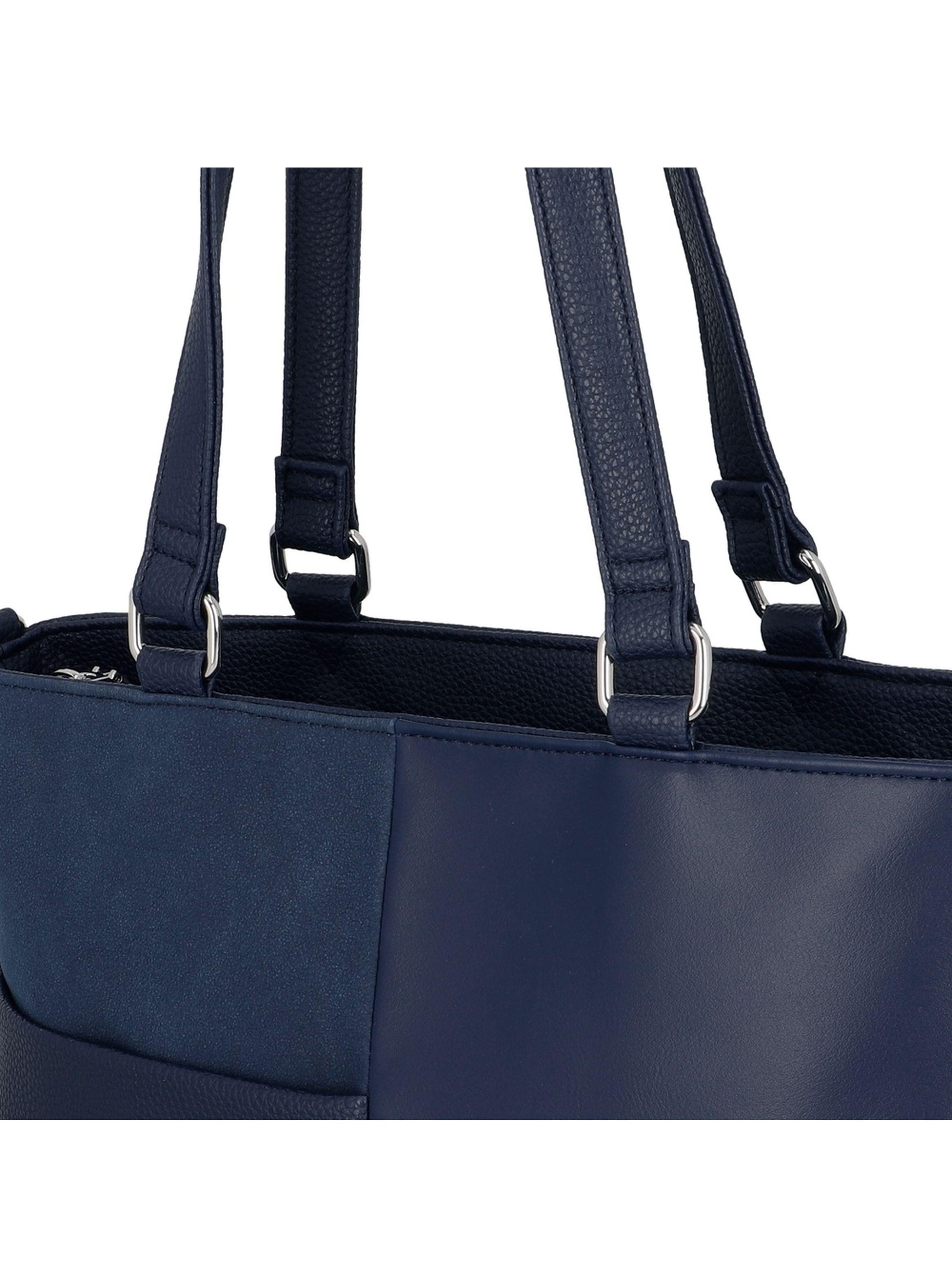 Cartera Tote Secret Malaga ST6 M Azul-5