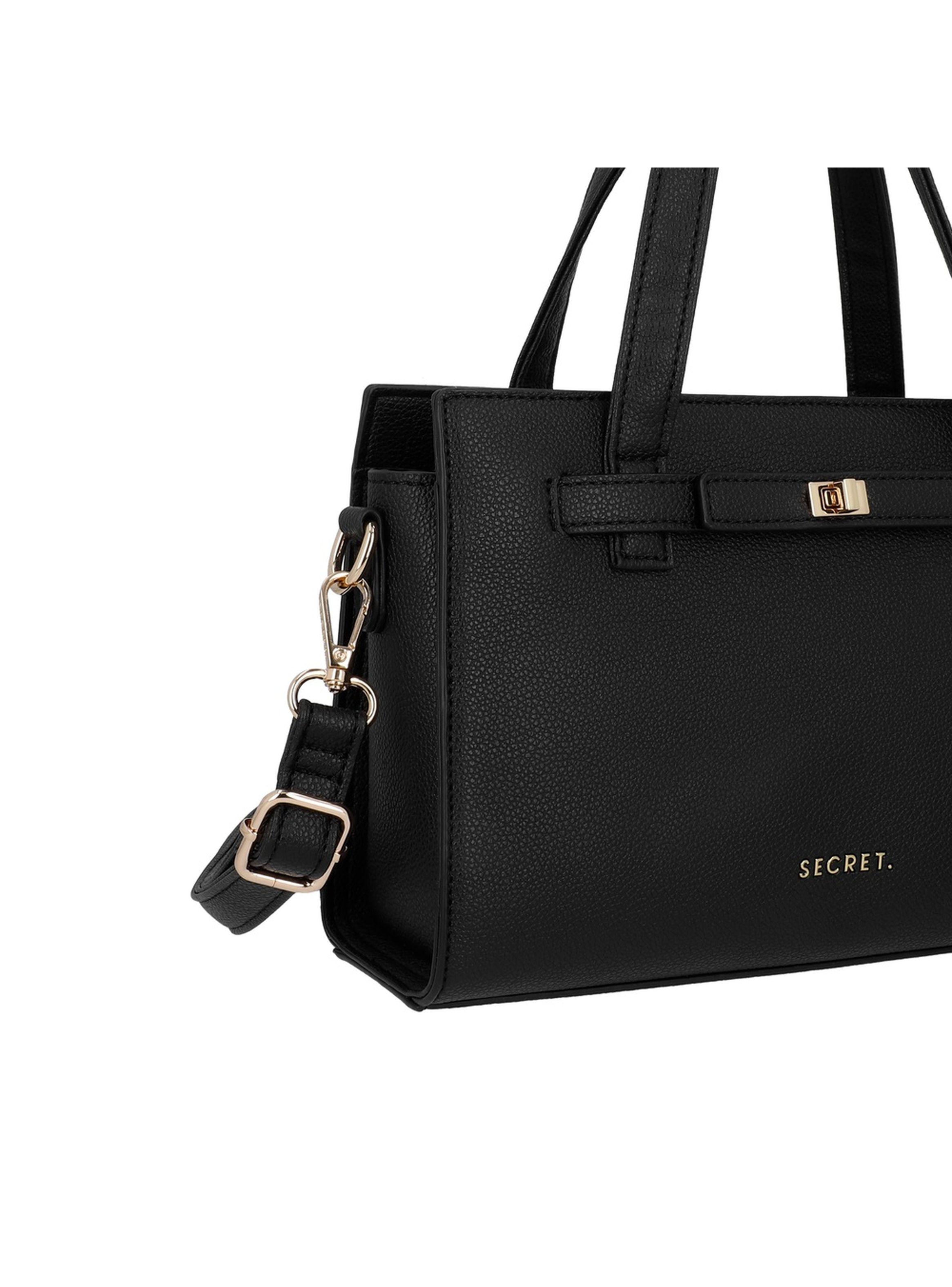 Cartera Bandolera Secret Serbia SC7 Mediana Negro-4