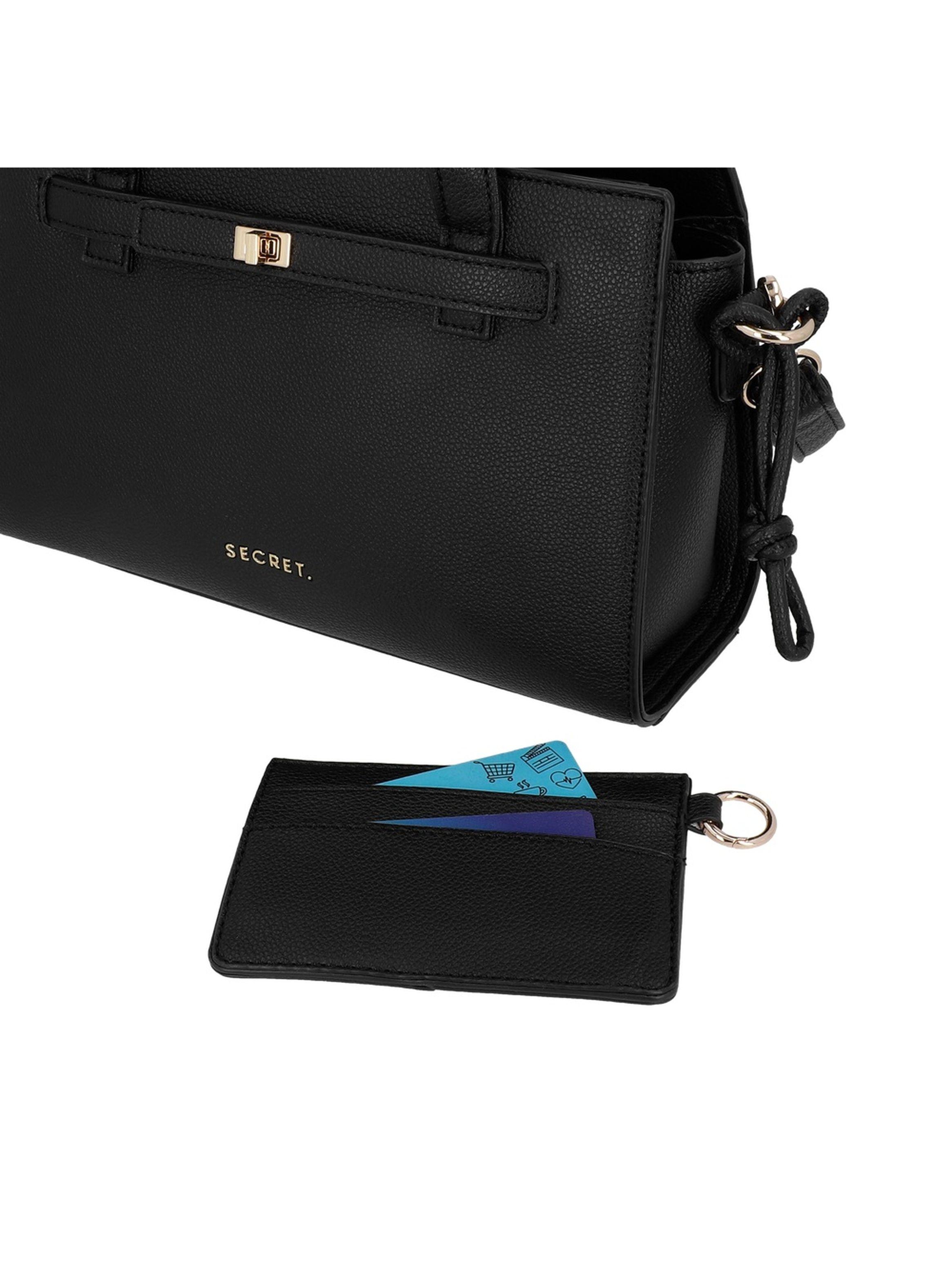 Cartera Bandolera Secret Serbia SC7 Mediana Negro-5