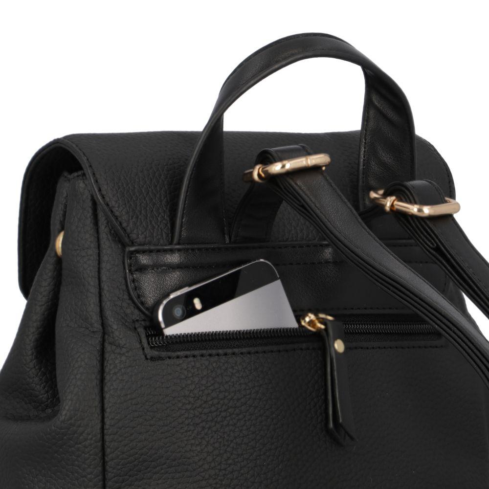 Mochila Marsella Casual Negro Secret S-7