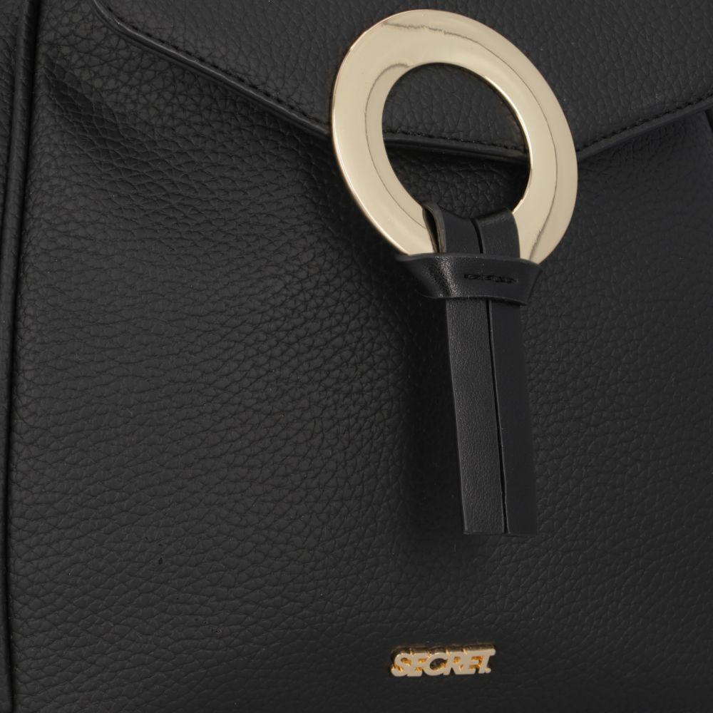 Mochila Marsella Casual Negro Secret S-8