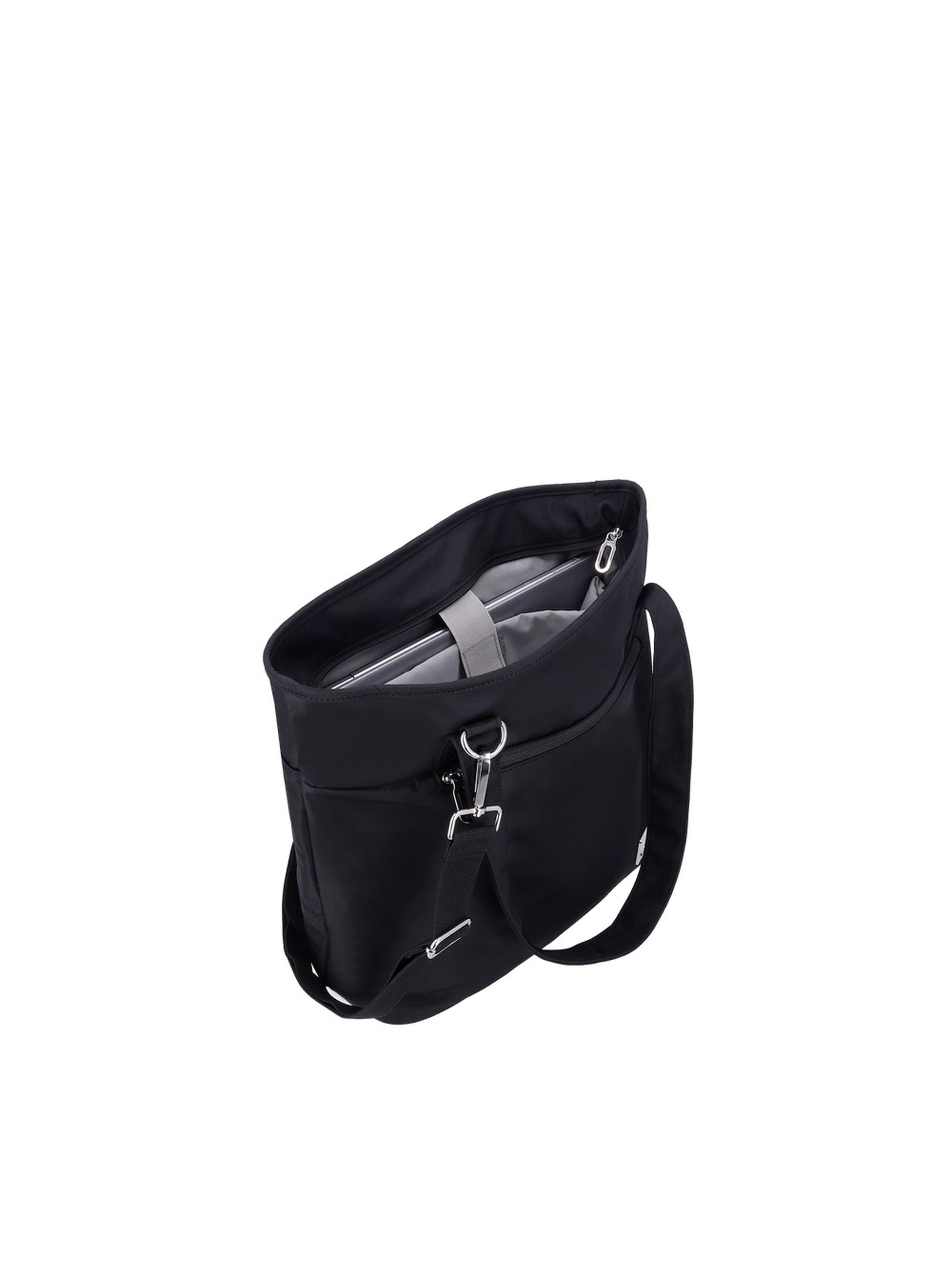 Cartera Tote Bag 14" Xtrem Violet 6XT Mediana Negra-3
