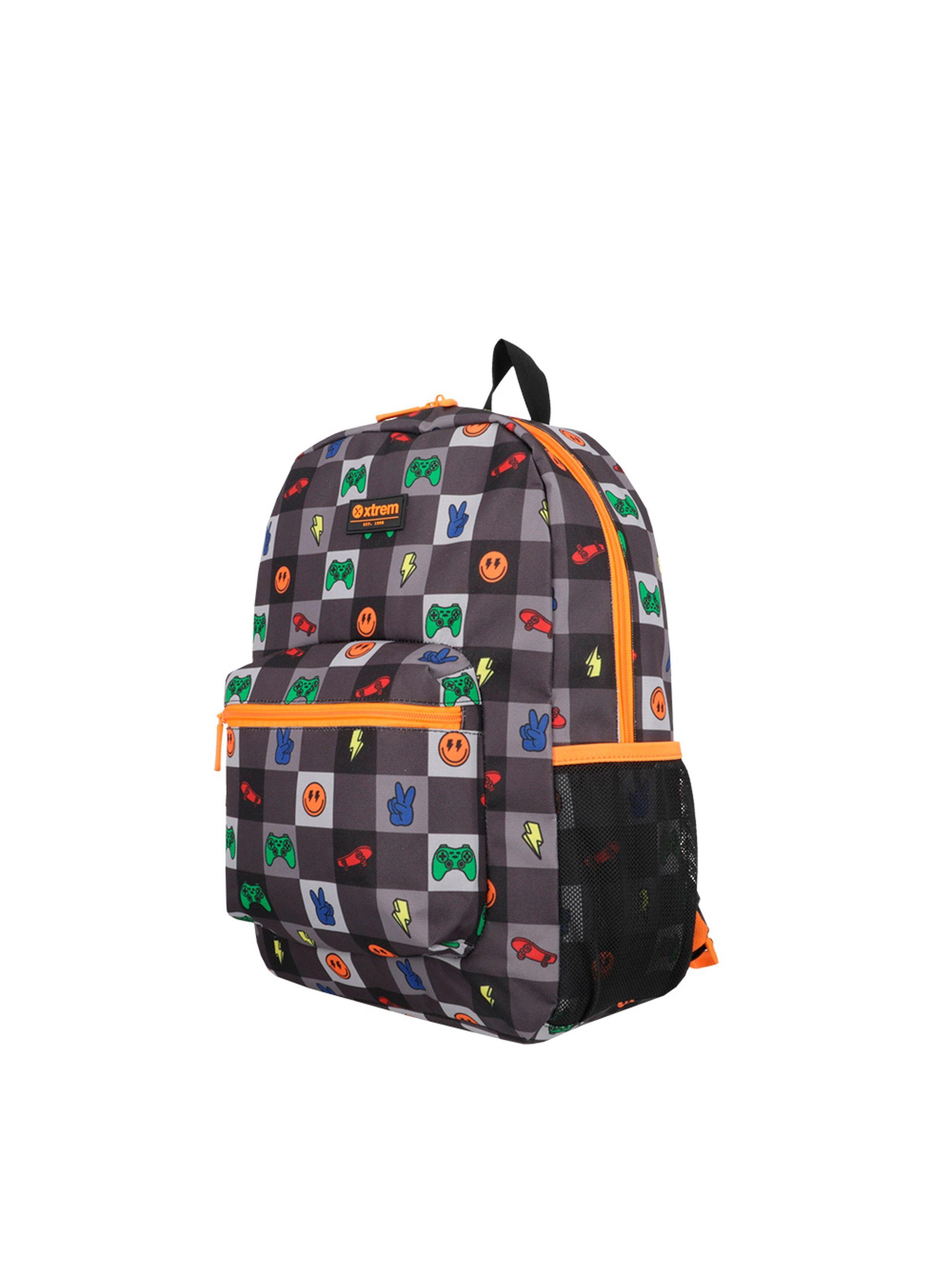 Triple Pack 5XT Mochila Niño Xtrem Gamer Negro-1