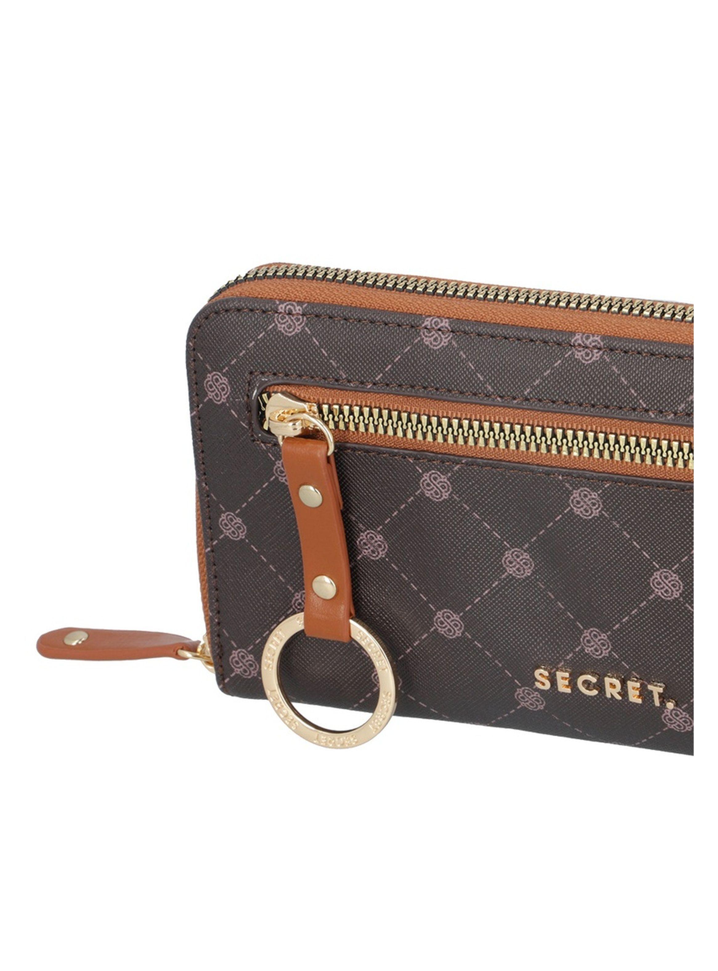 Billetera Secret Avignon SS25 XL Café-4