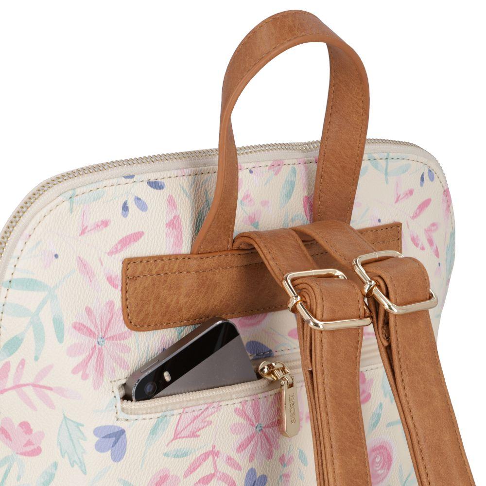 Mochila Floriana Casual Multicolor Secret L-9