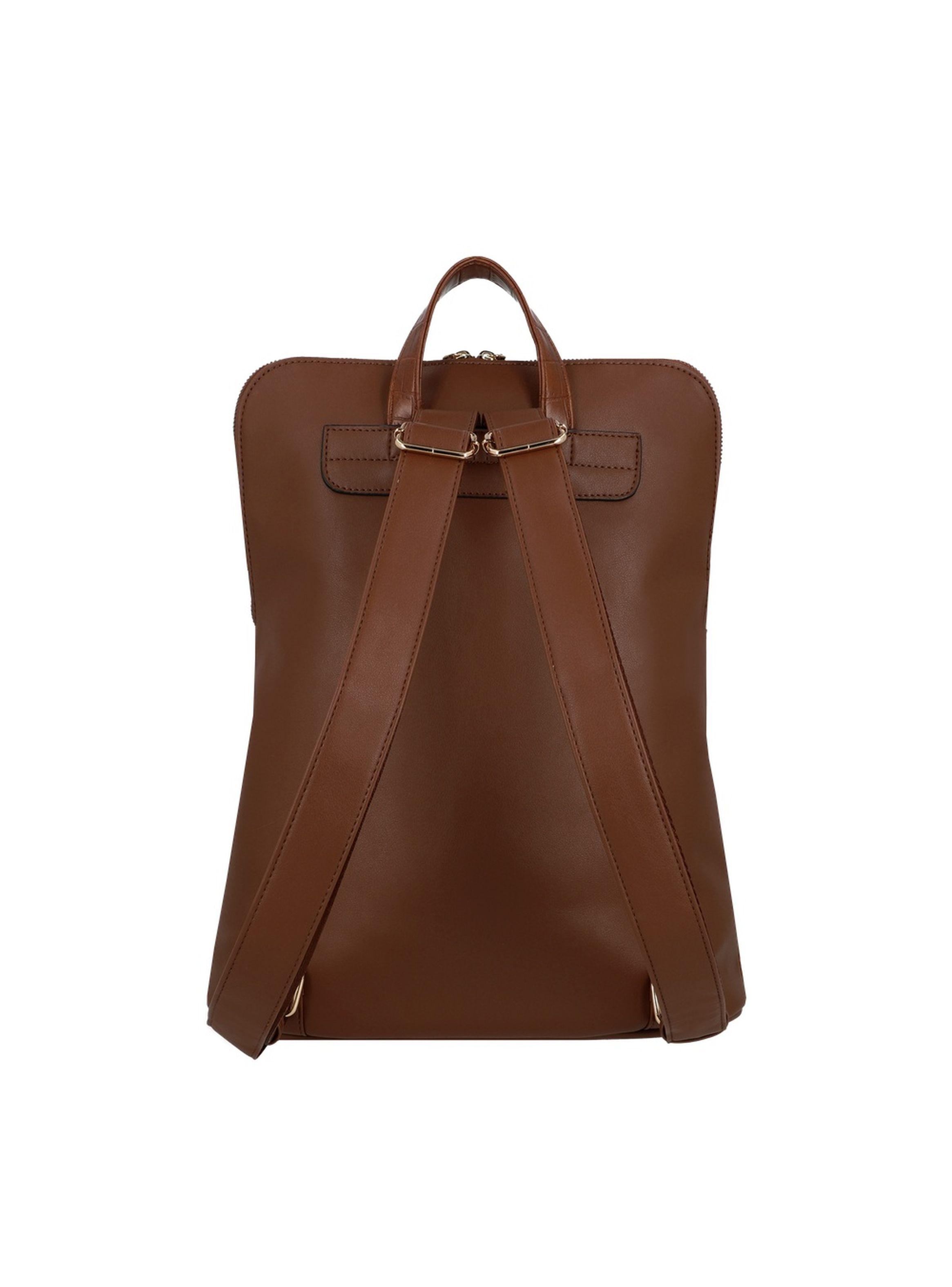 Mochila Notebook Secret Polonia ST6 Café 15"-2