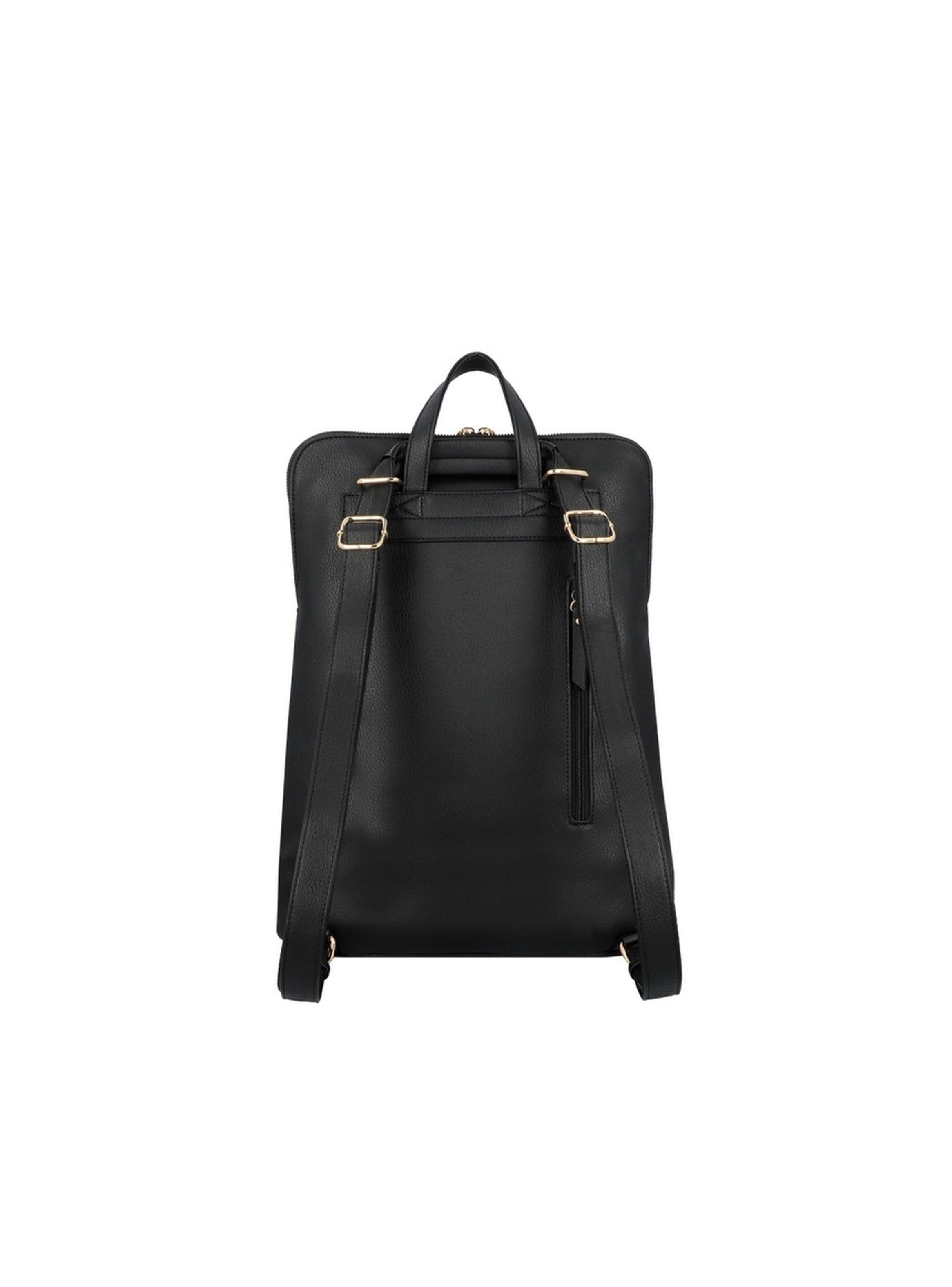 Mochila Notebook Secret Lourdes FW25 Negro 15"-2
