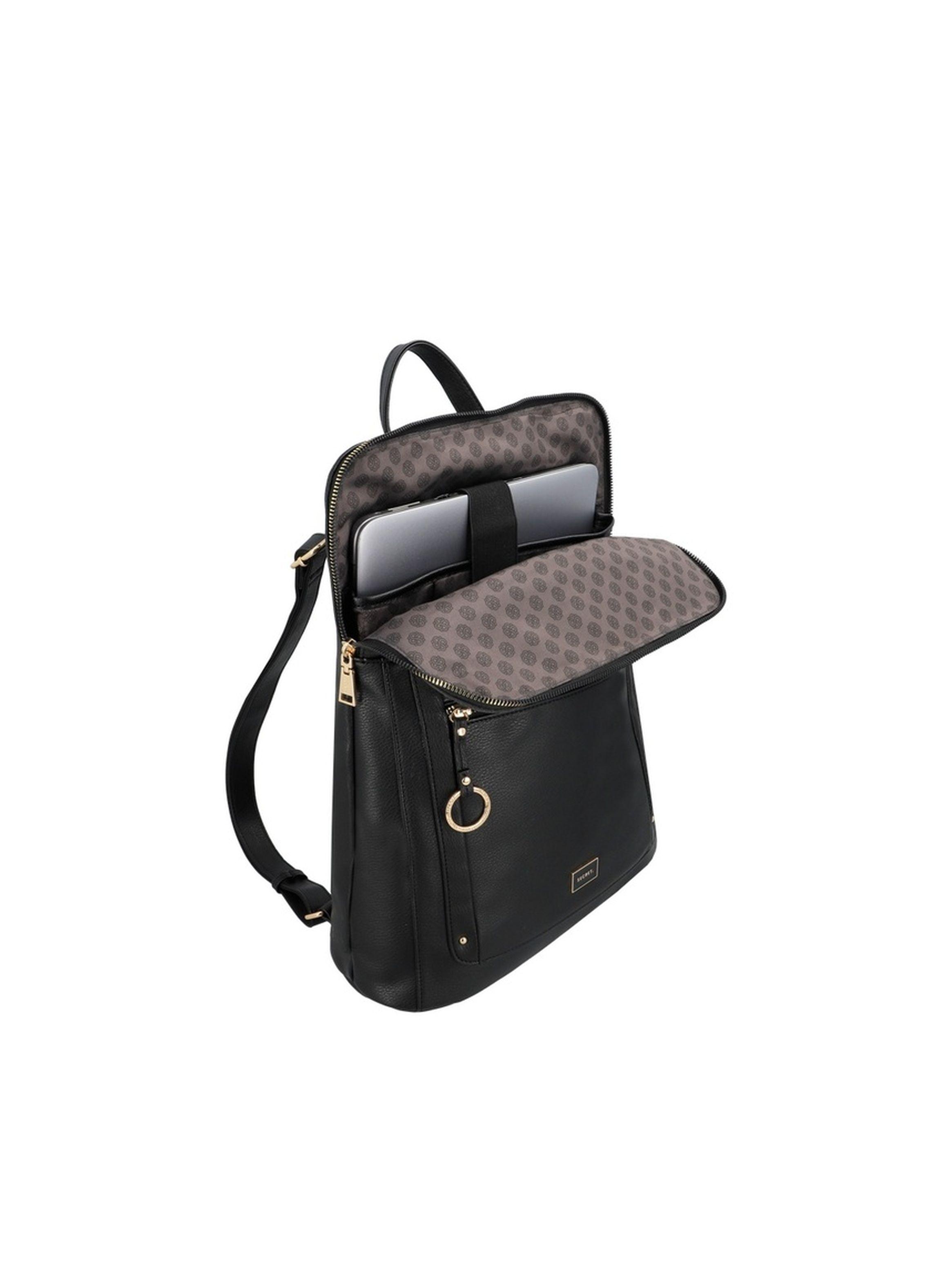 Mochila Notebook Secret Lourdes FW25 Negro 15"-3