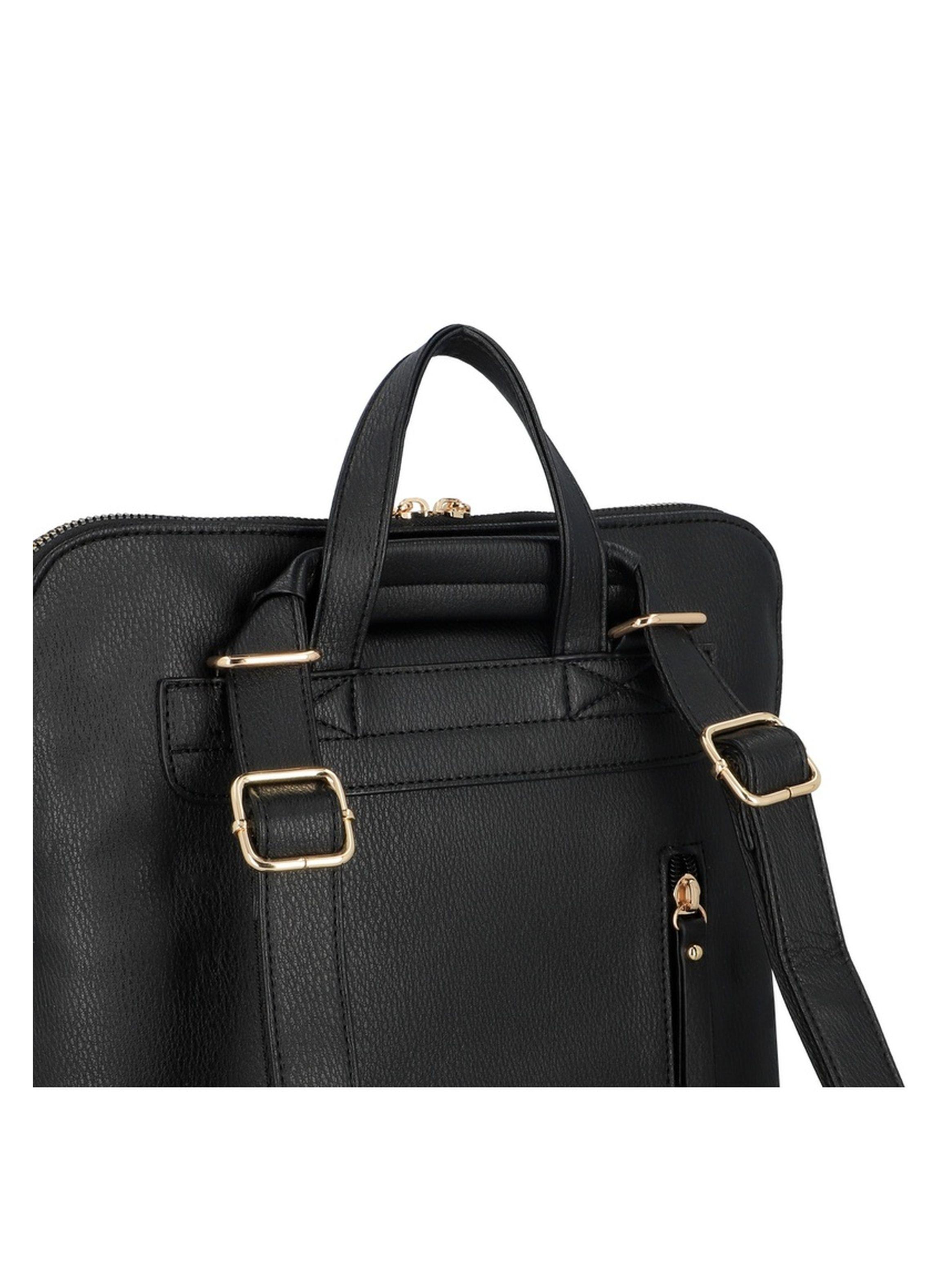 Mochila Notebook Secret Lourdes FW25 Negro 15"-4