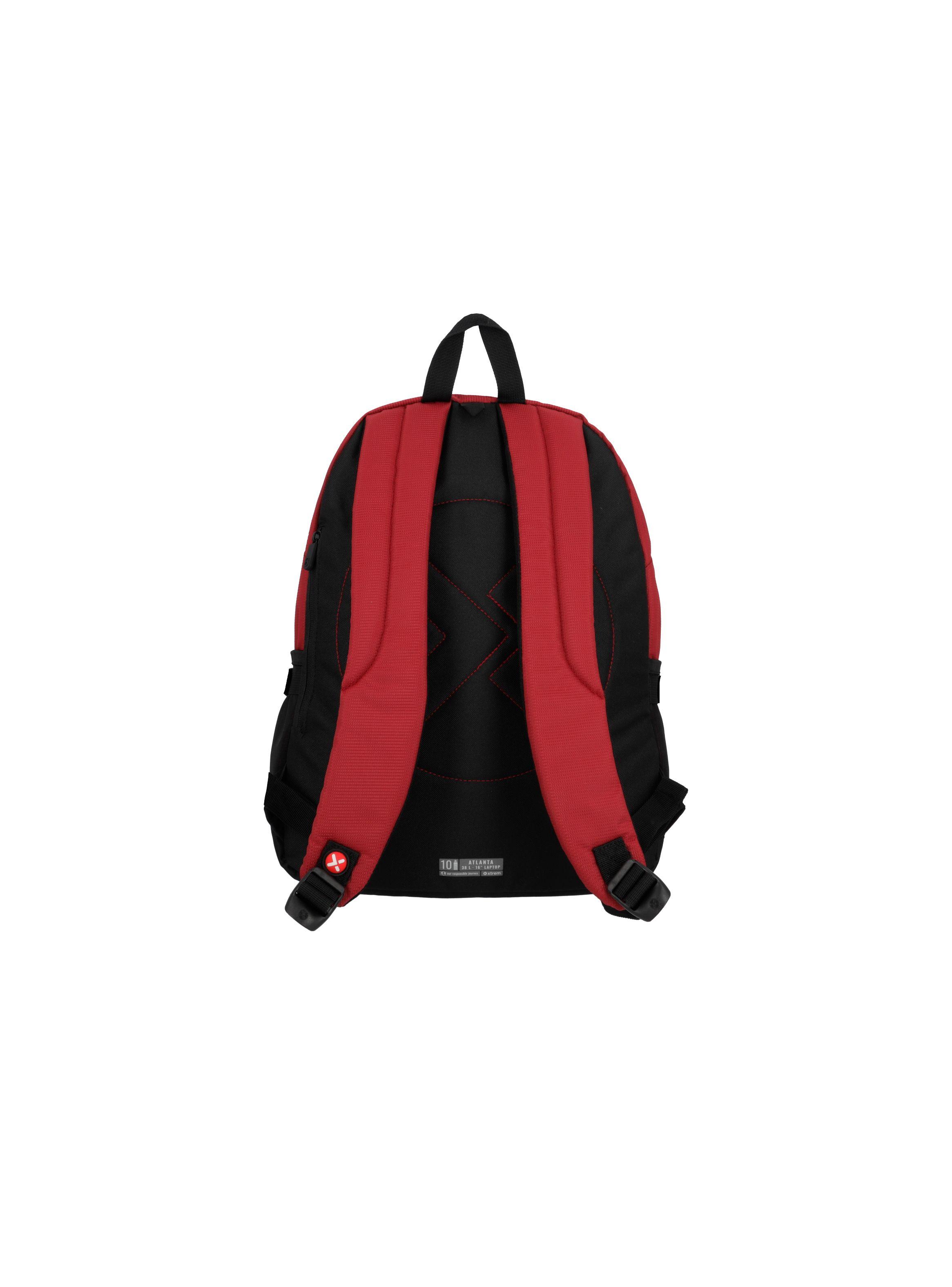 Mochila Notebook Xtrem Atlanta 4XT Rojo 16"-2