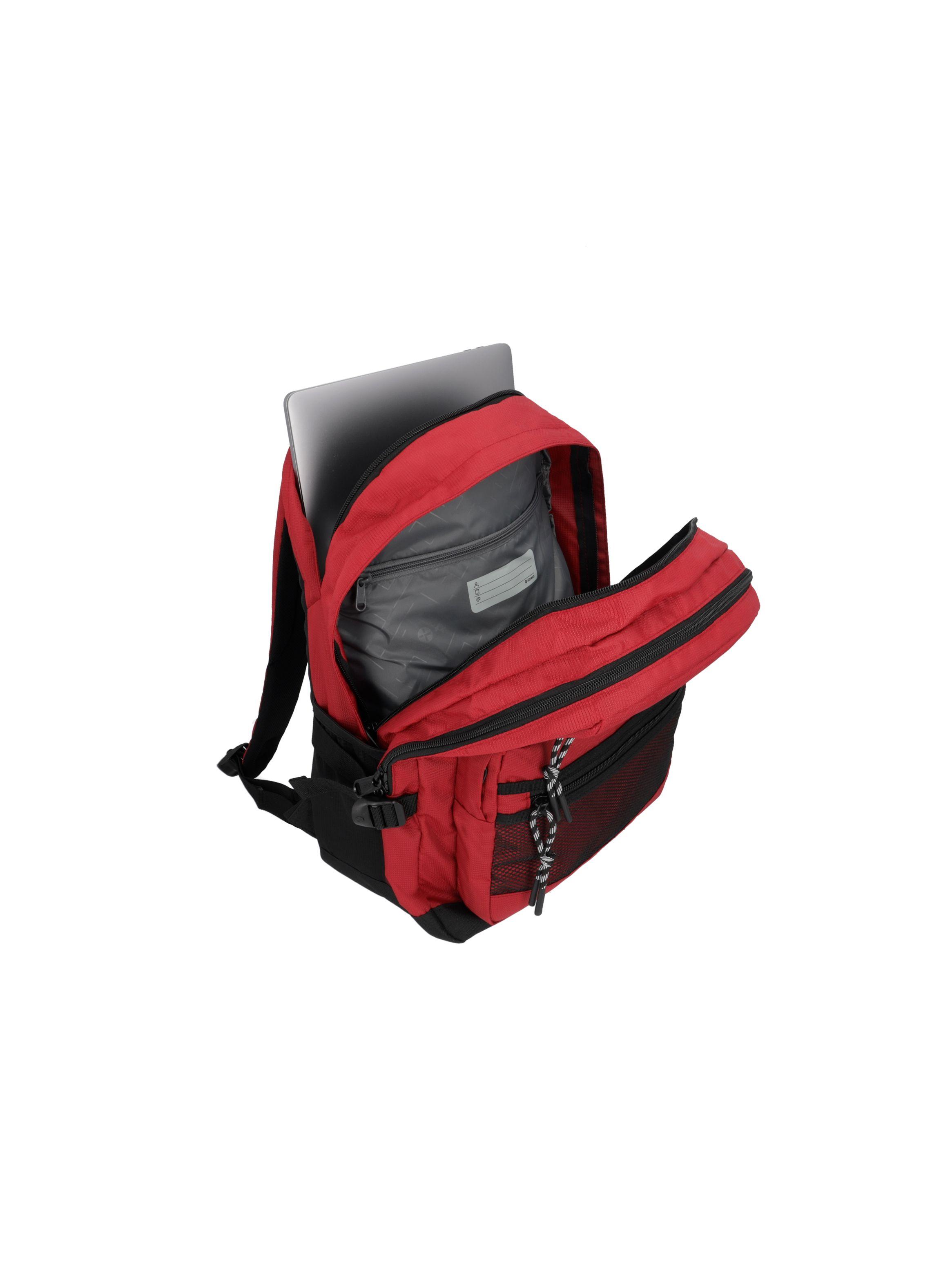 Mochila Notebook Xtrem Atlanta 4XT Rojo 16"-3