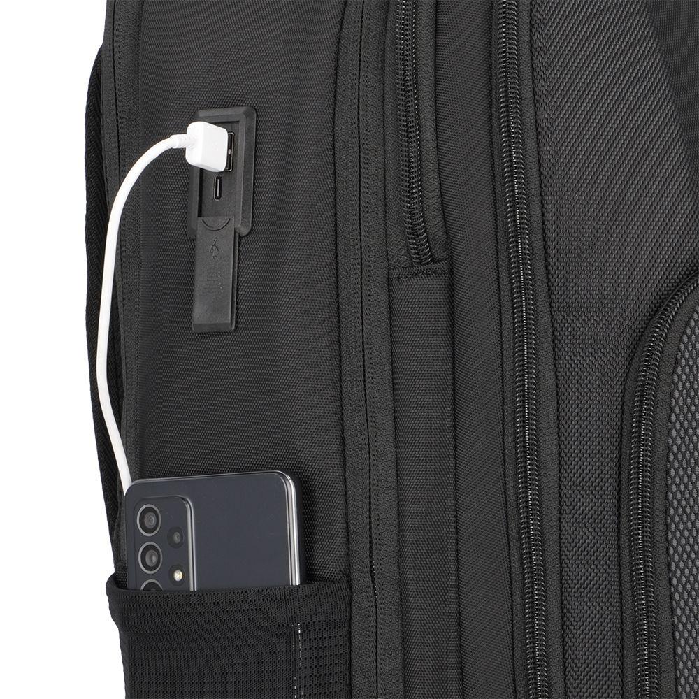 Mochila para notebook Daynight negra 17"-10