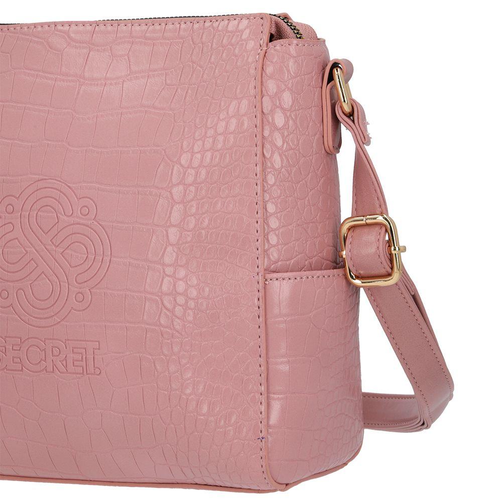 Cartera Mujer Toronto Rosada Secret-6