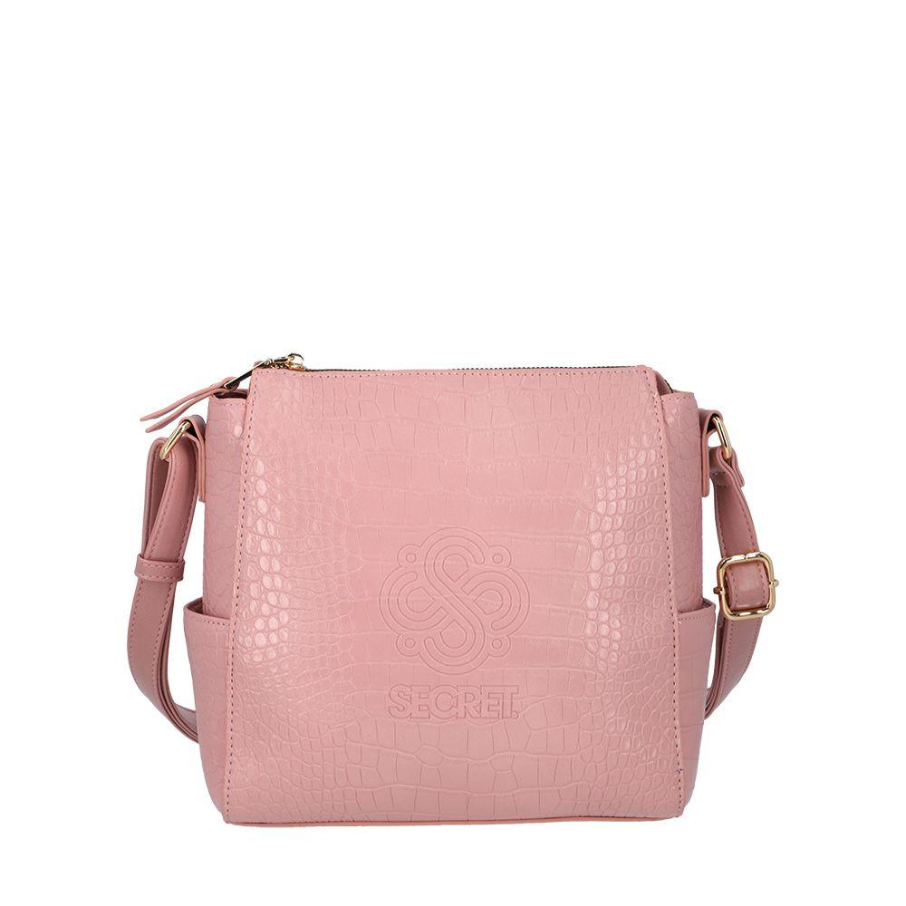 Cartera Mujer Toronto Rosada Secret-0