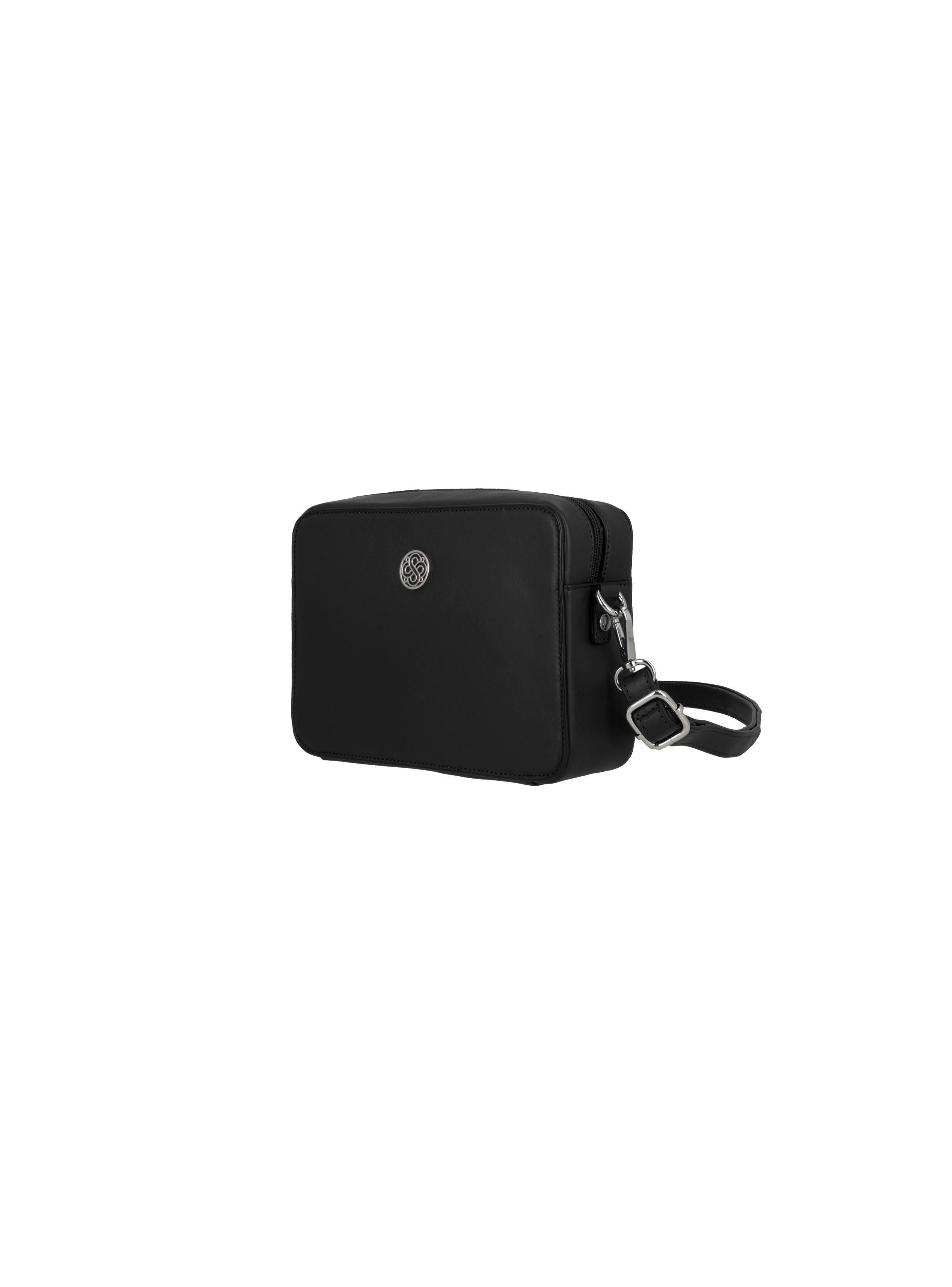 Cartera + Correa + Pañuelo Secret Ghana Negro-2