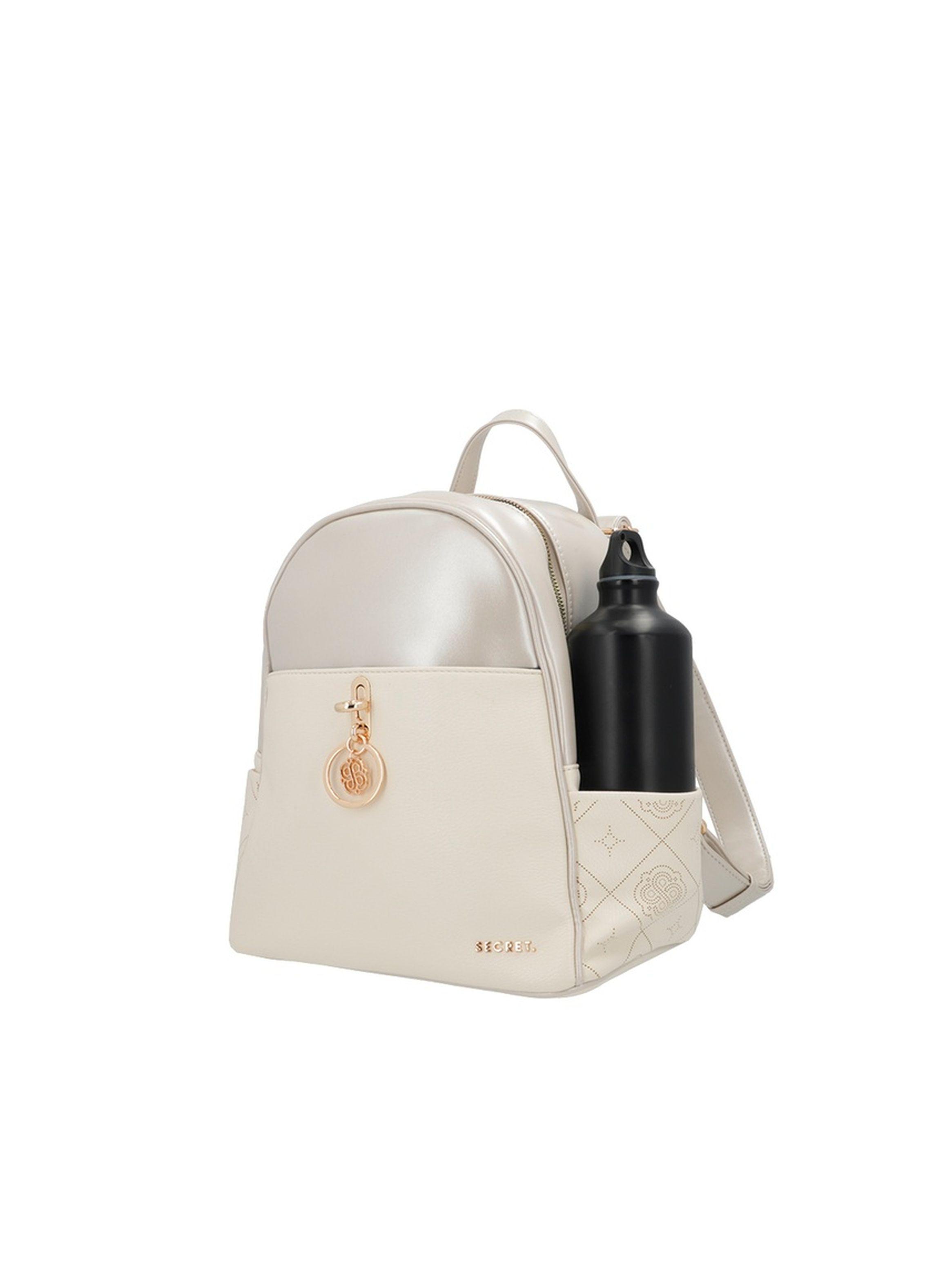 Mochila Secret Mantua SS25 M Beige-6