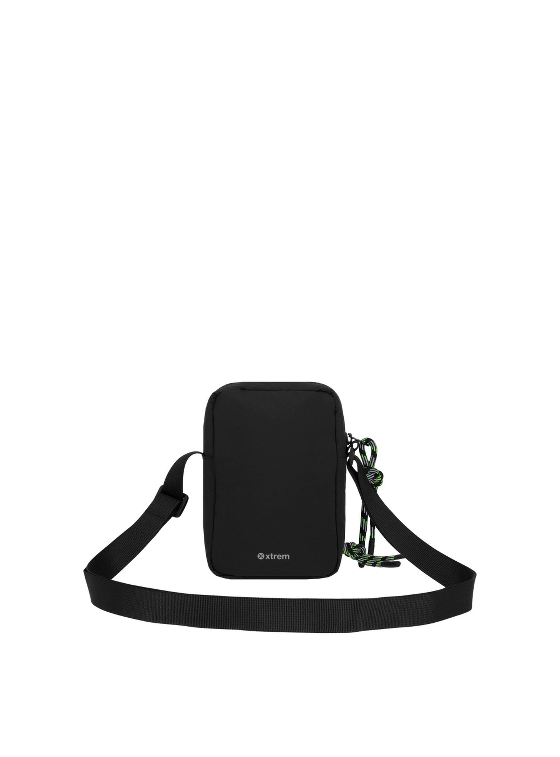 Cartera cruzada de Mujer Xtrem Ava 3XT Negro/Verde XS-2