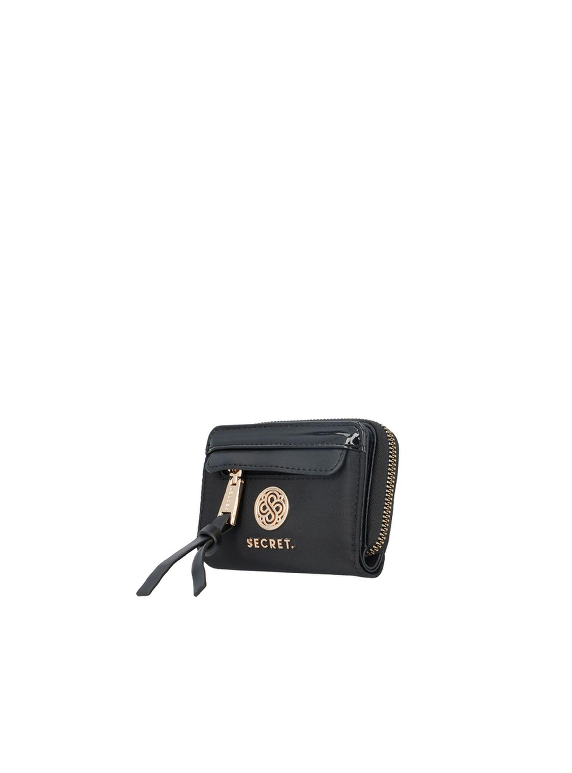 Billetera Secret Lourdes SS25 Negro S-1