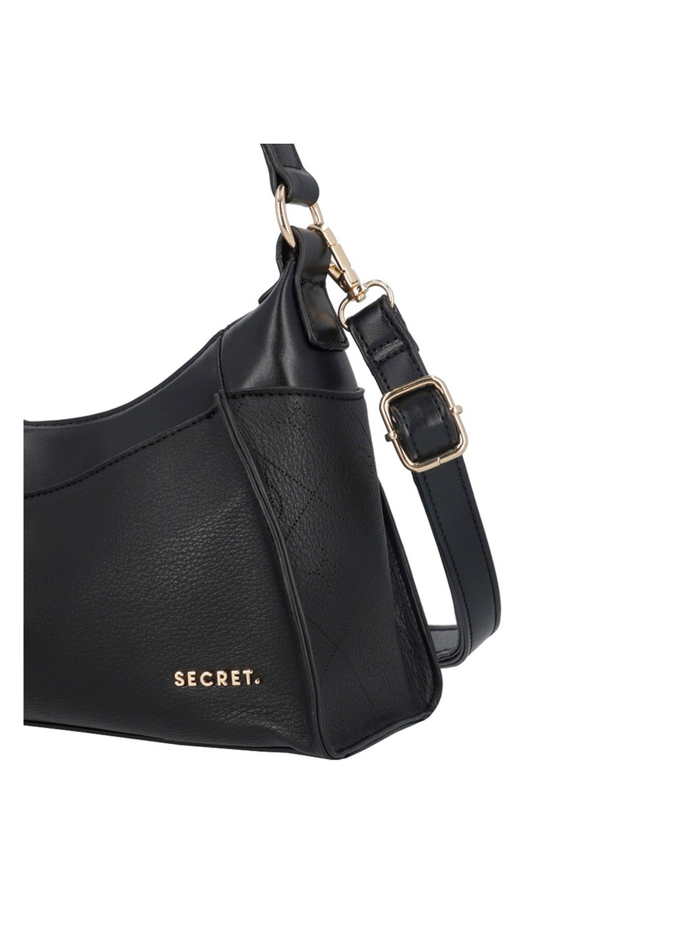 Bandolera Secret Mantua SS25 M Negro-4