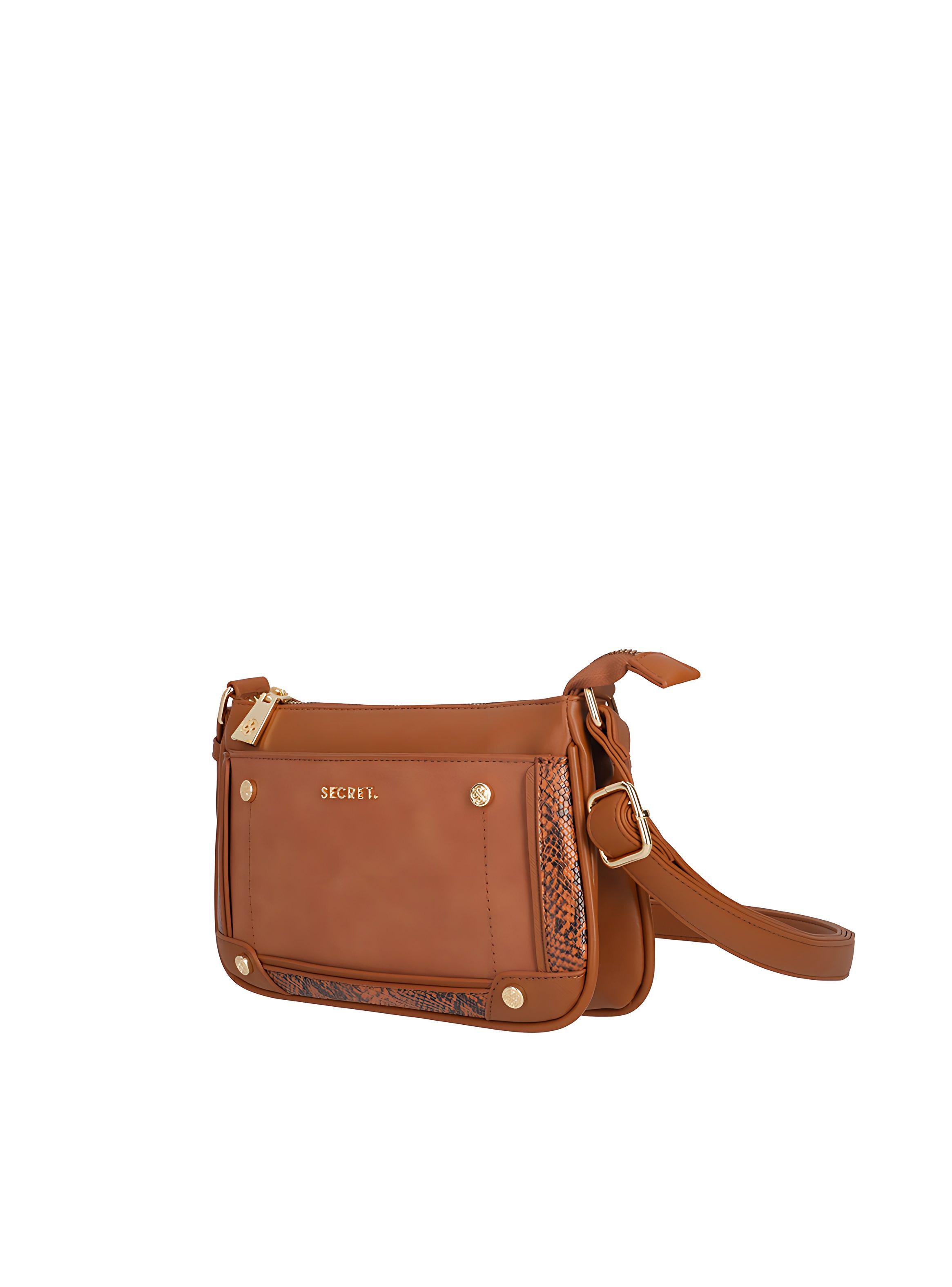 Bandolera Secret Melrose FW24 Café S-1