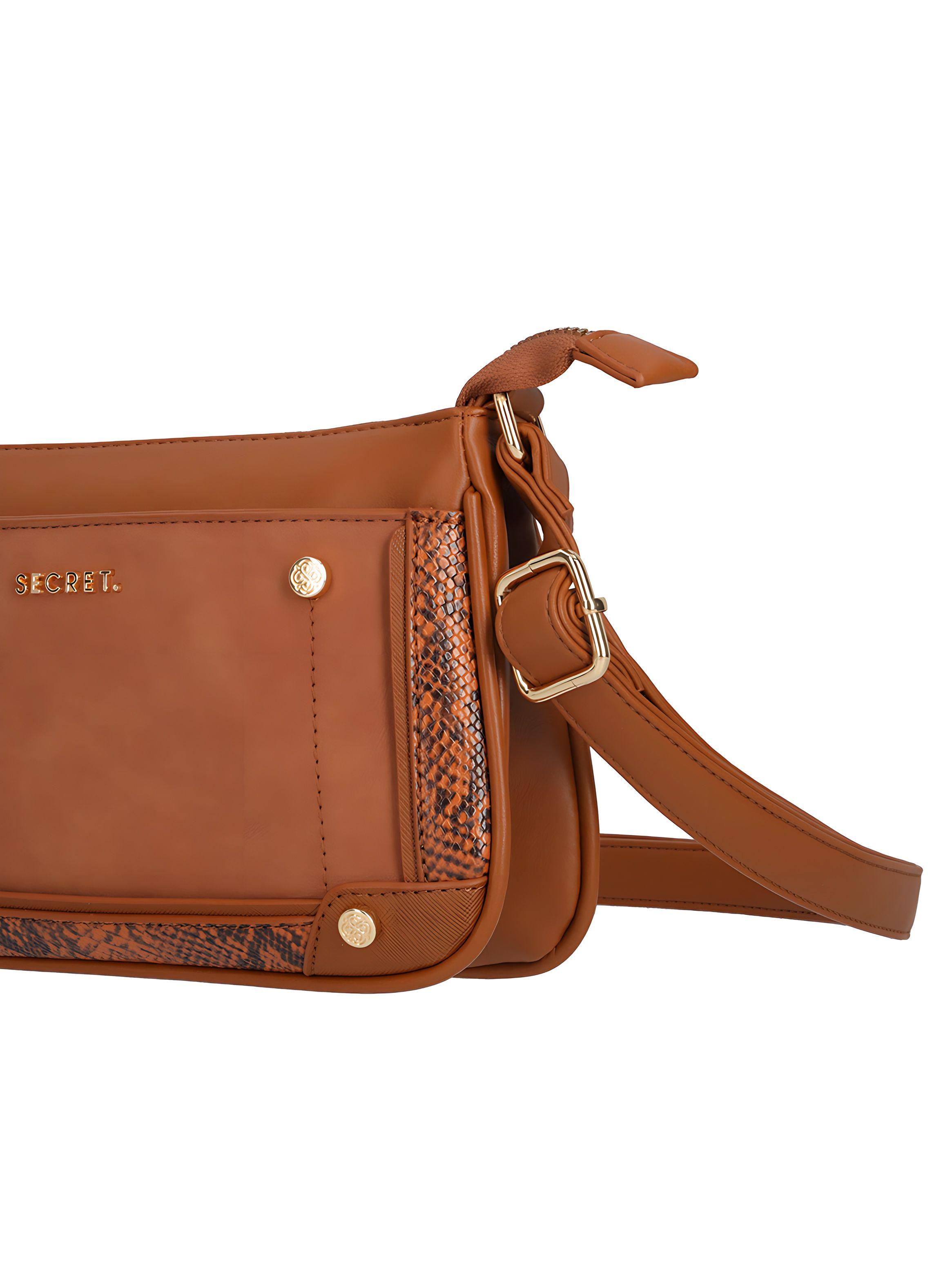 Bandolera Secret Melrose FW24 Café S-4