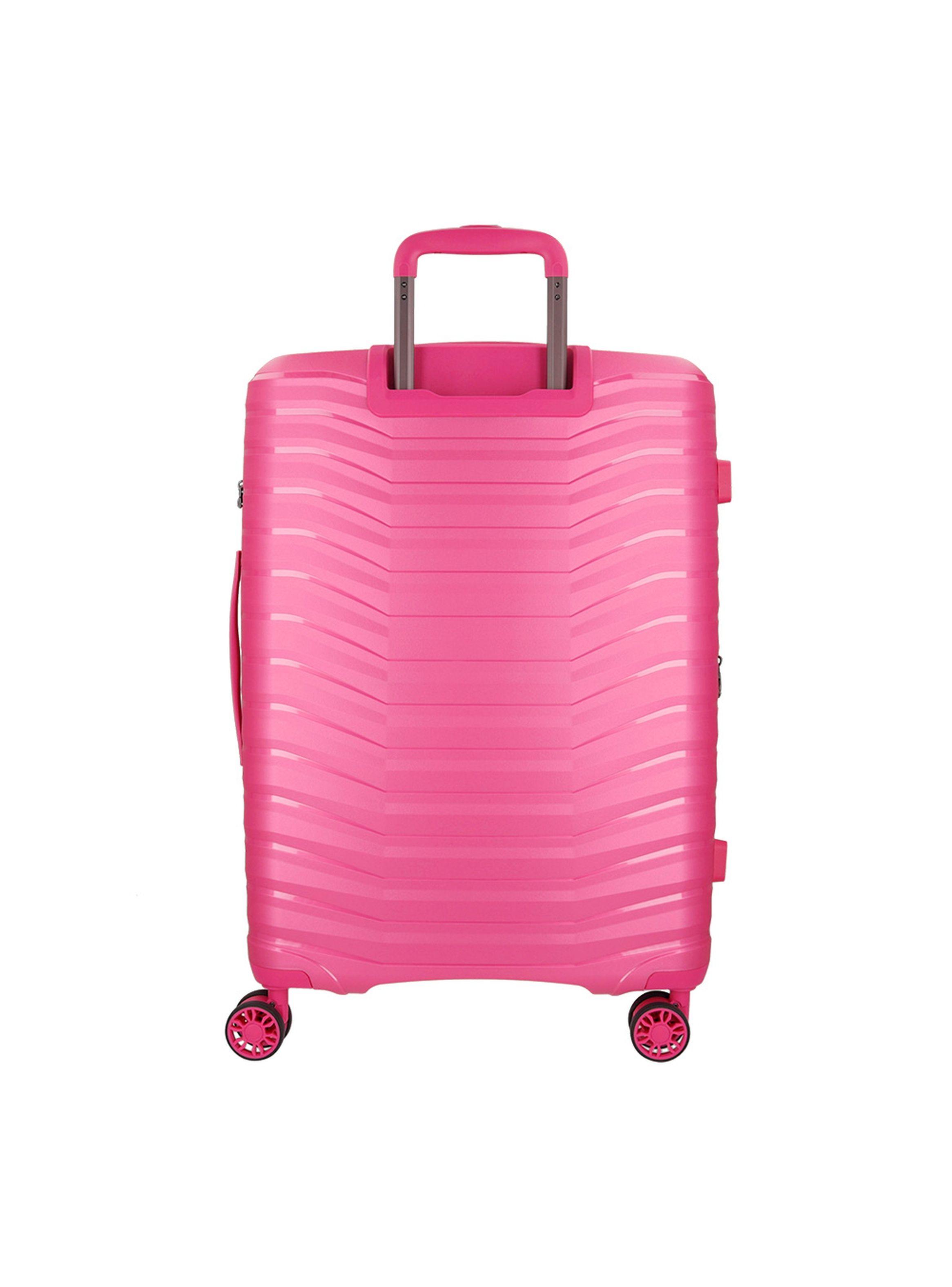 Maleta Grande Saxoline Titanium Rosado-2