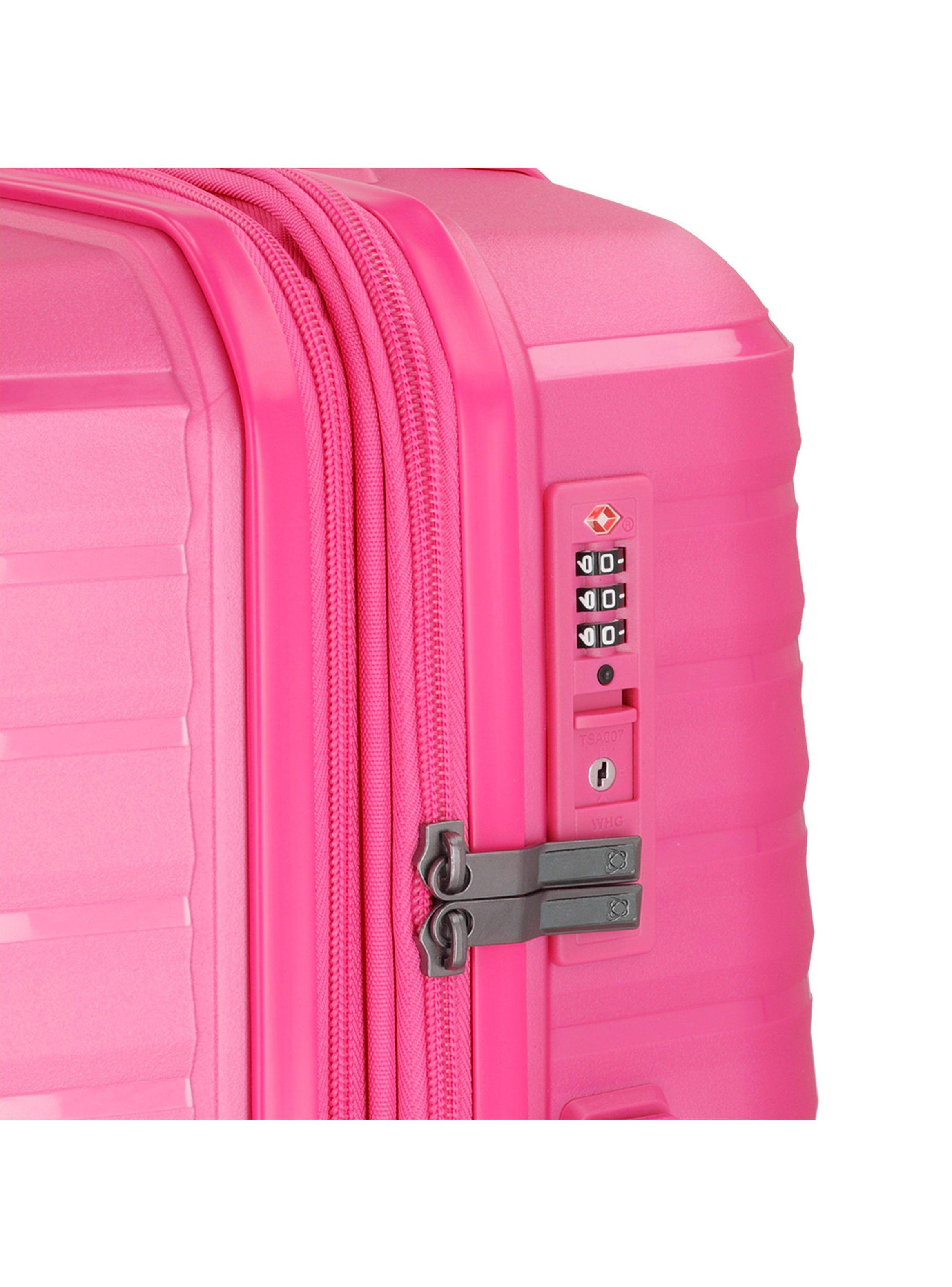 Maleta Grande Saxoline Titanium Rosado-8