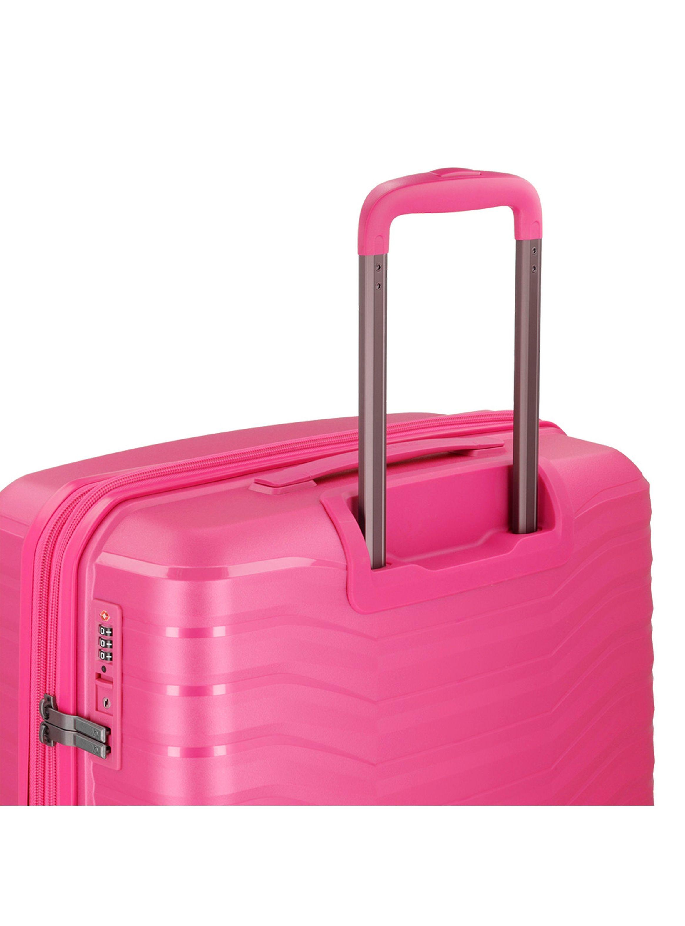 Maleta Grande Saxoline Titanium Rosado-9