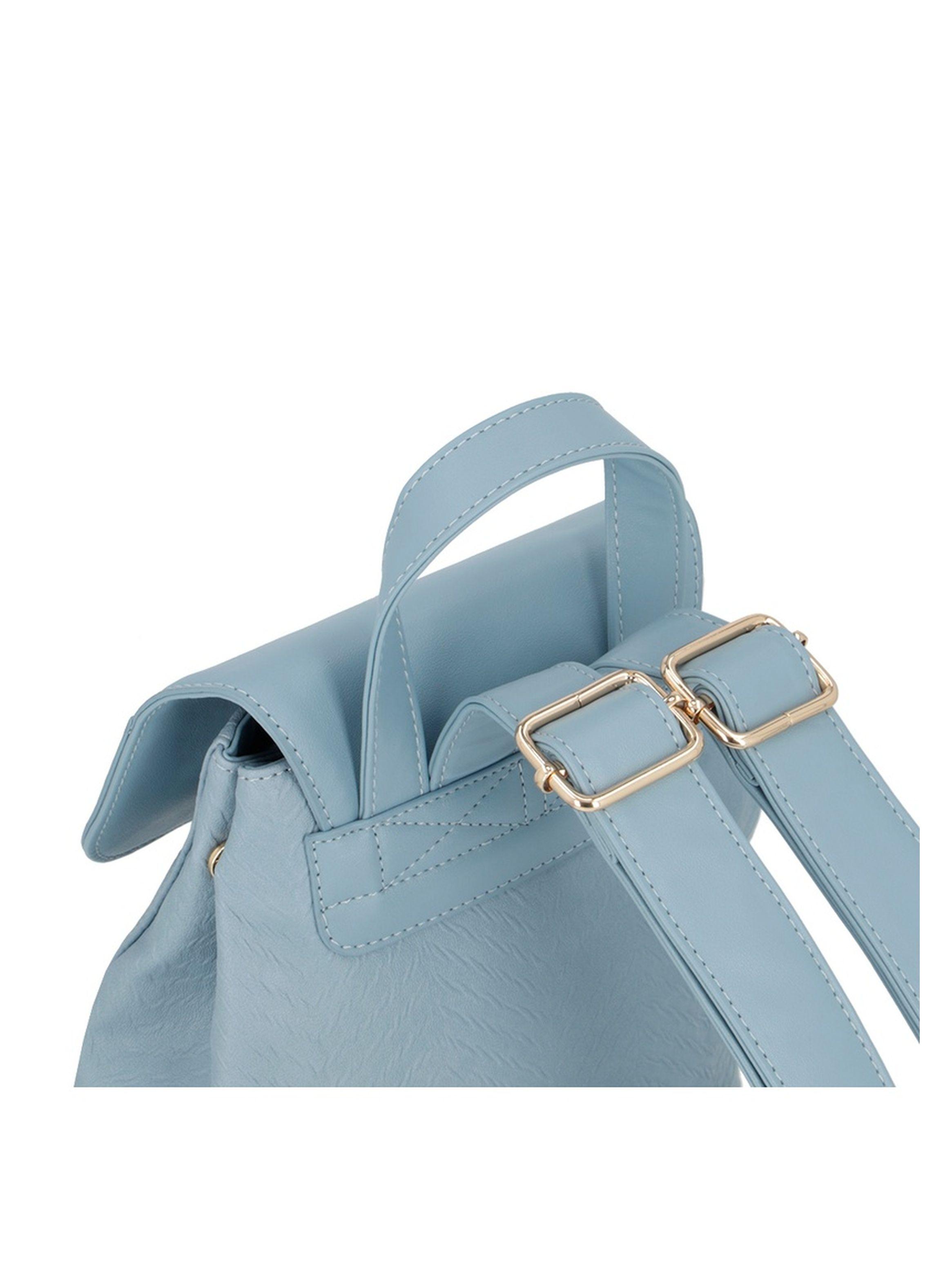 Mochila Secret Melborune FW25 Celeste S-4